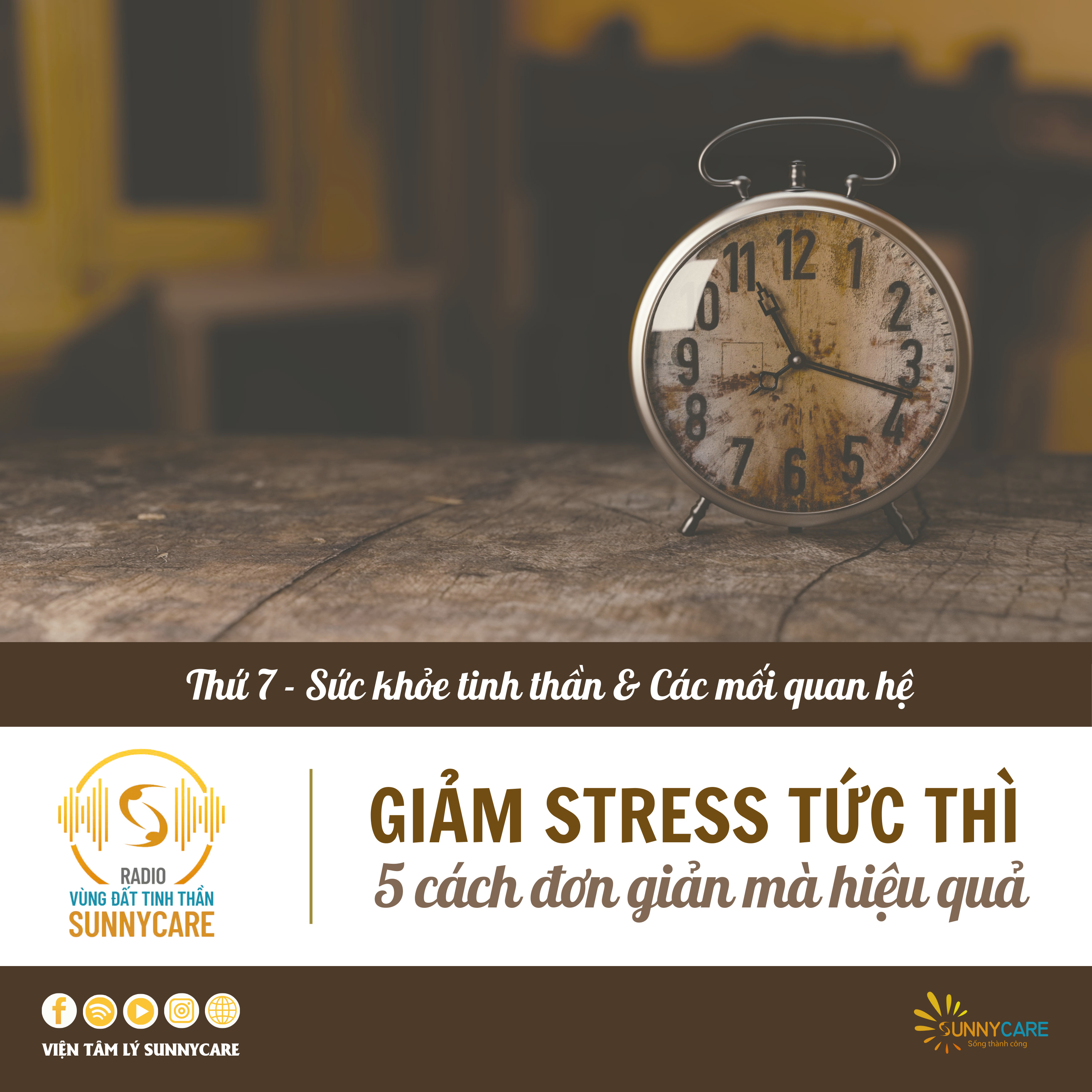 Tập 84: Giảm stress tức thì với 5 cách đơn giản mà hiệu quả episode artwork
