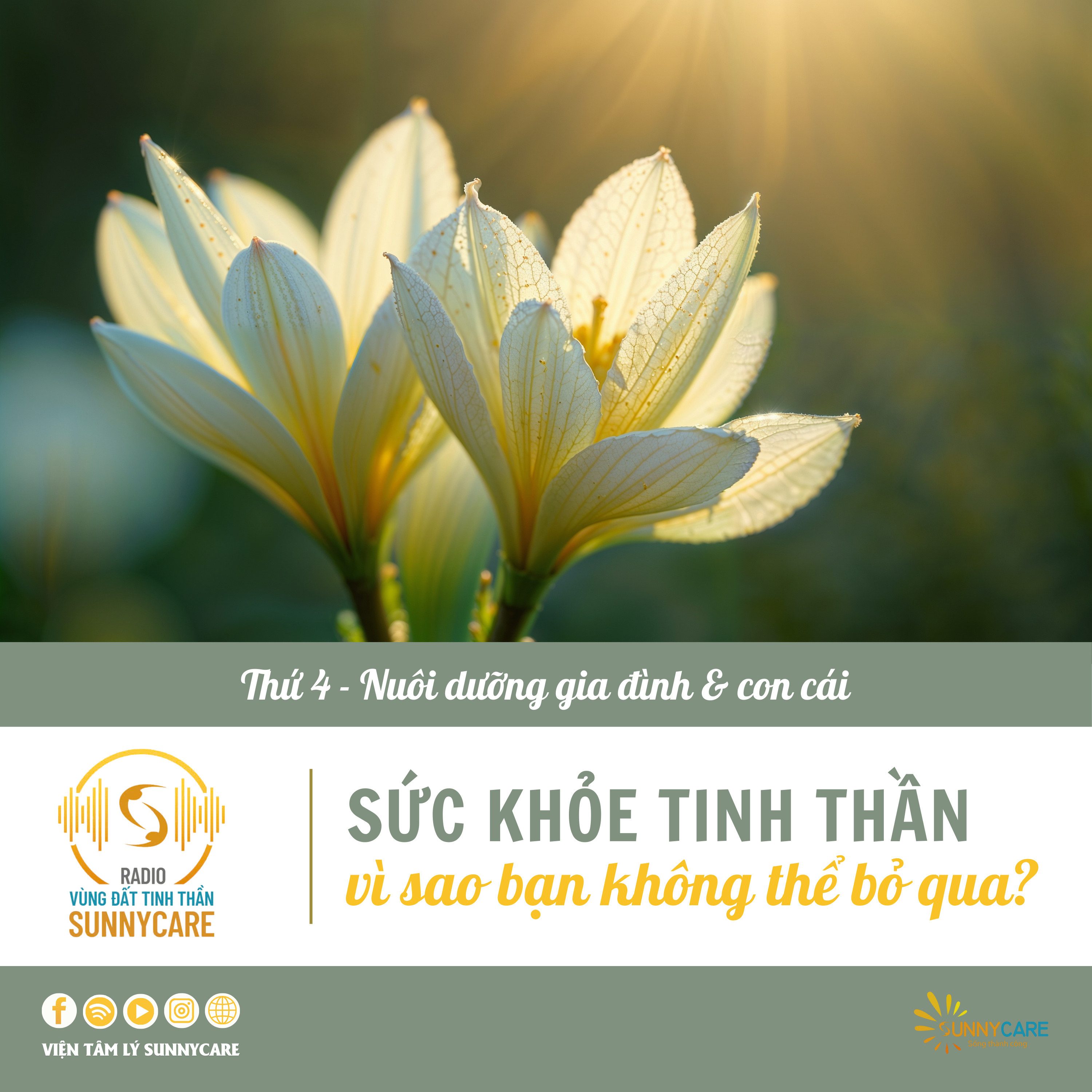 RADIO VÙNG ĐẤT TINH THẦN SUNNYCARE