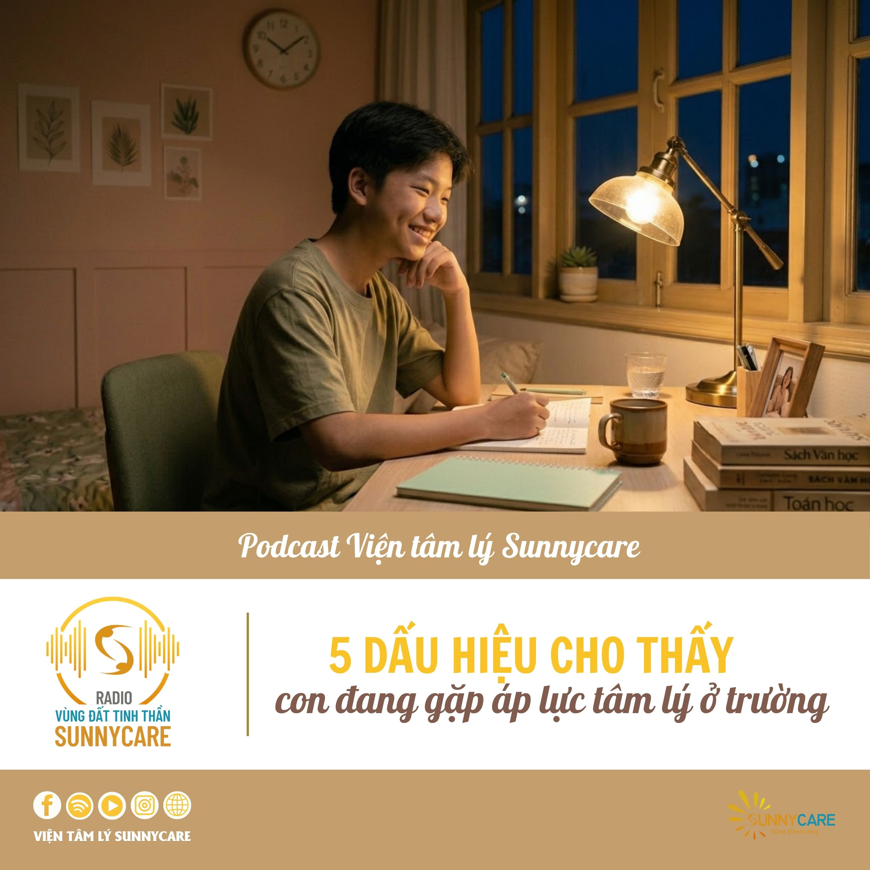 Tập 125: 5 dấu hiệu cho thấy con đang gặp áp lực tâm lý ở trường episode artwork