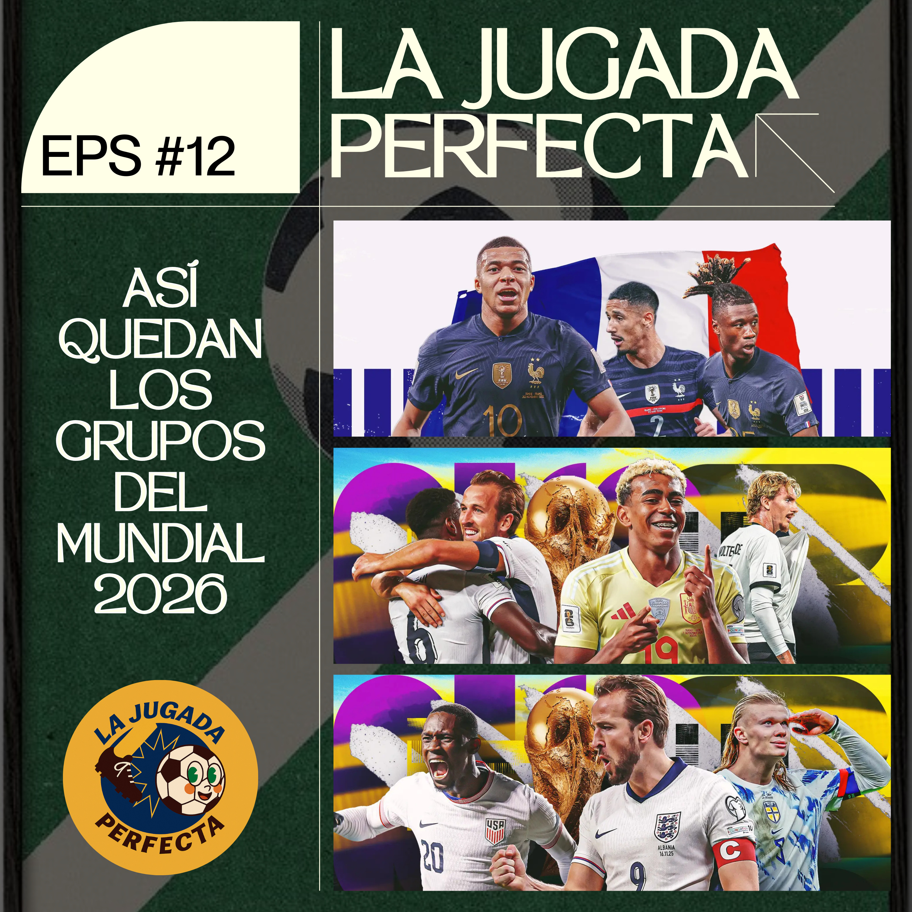 Así quedan los grupos del Mundial 2026 episode artwork