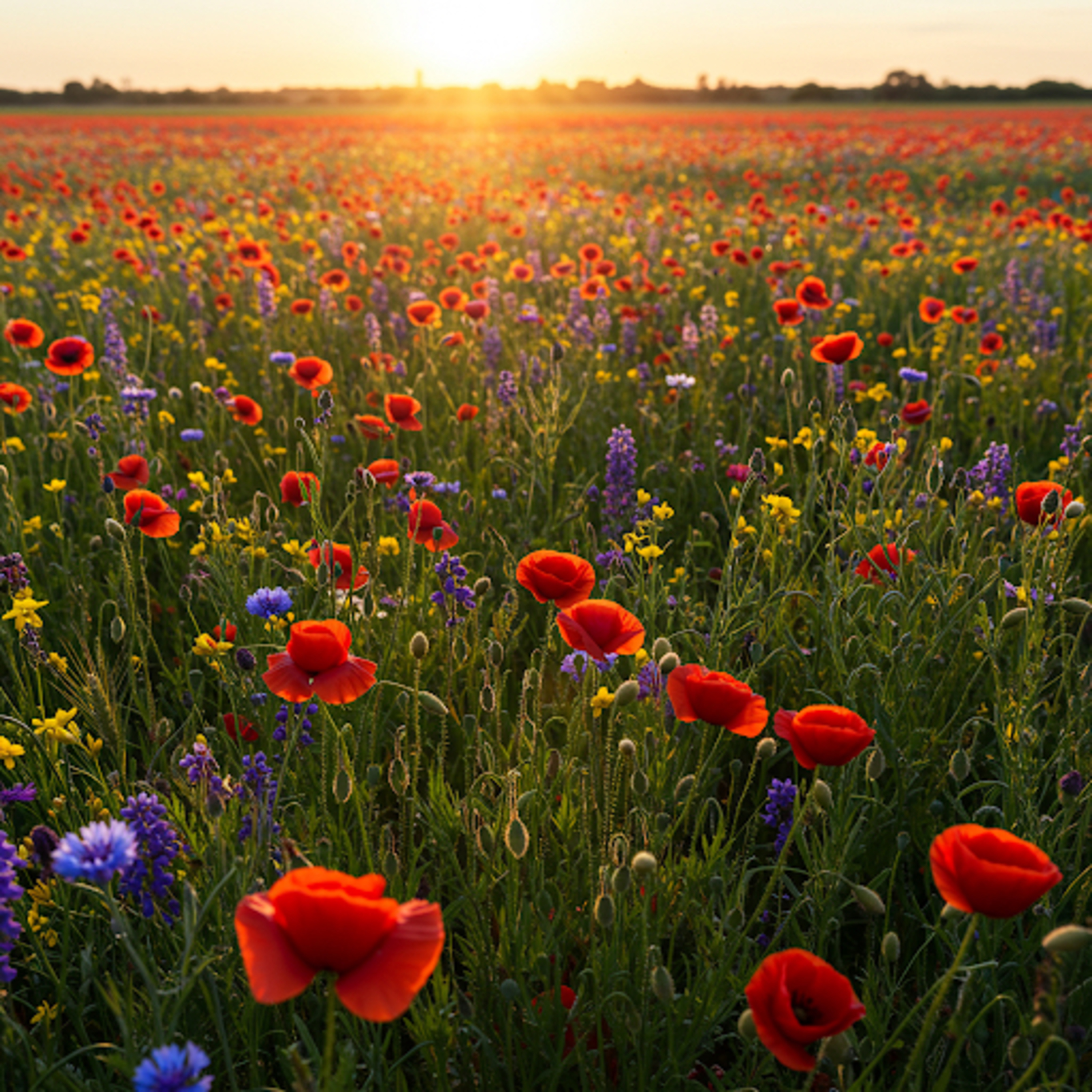 Healing in the tenderness of a wildflower meadow episode artwork