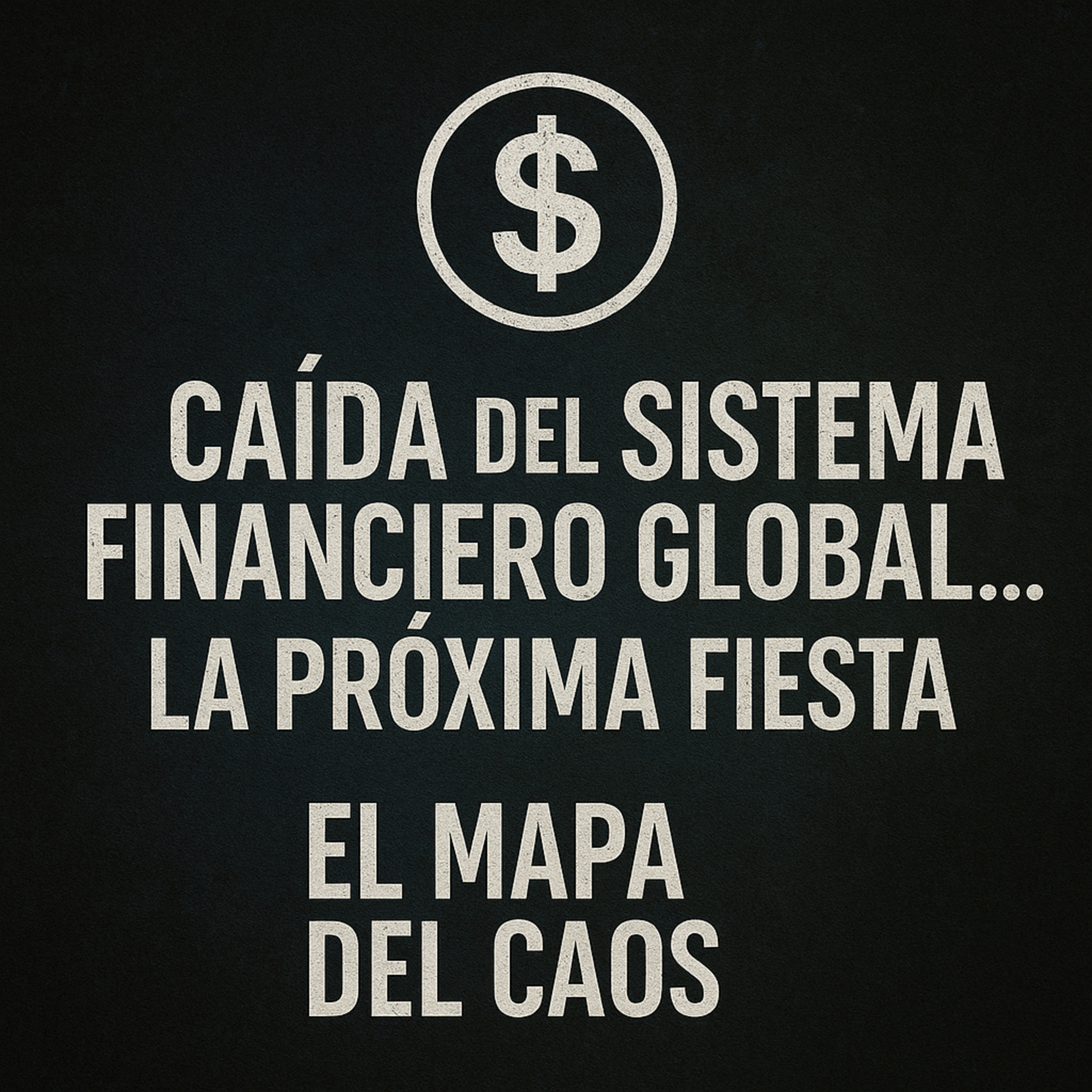 Caída del Sistema Financiero Global: La Próxima Fiesta | El Mapa del Caos episode artwork