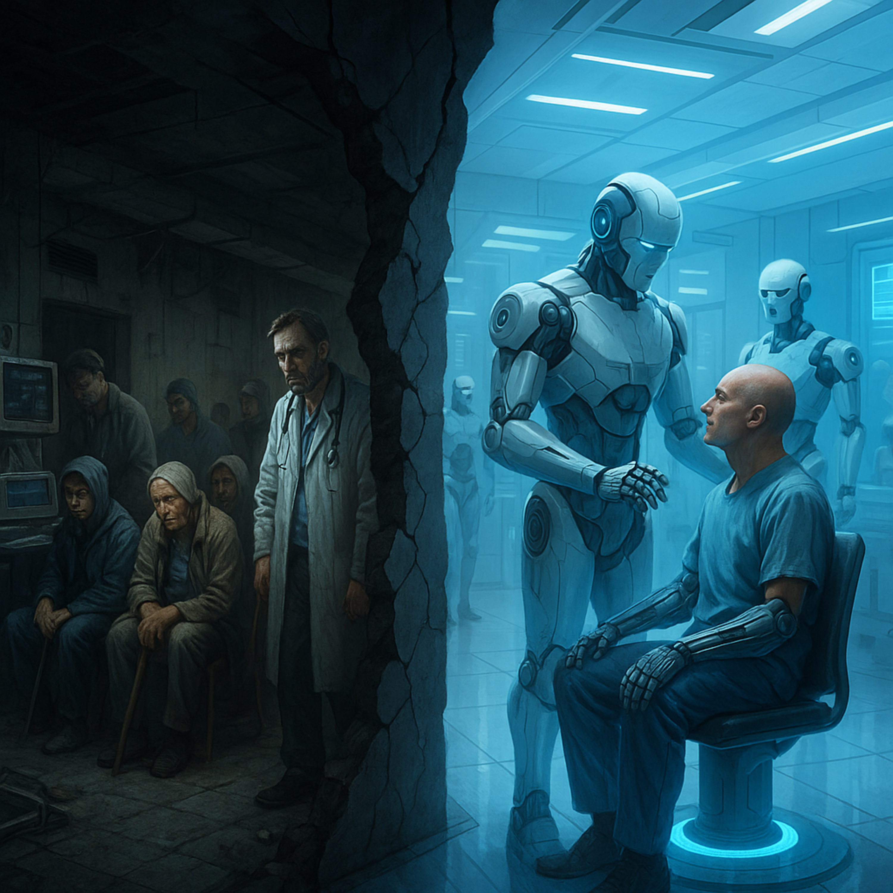 La brecha sanitaria del futuro: ricos inmortales, pobres desechables episode artwork