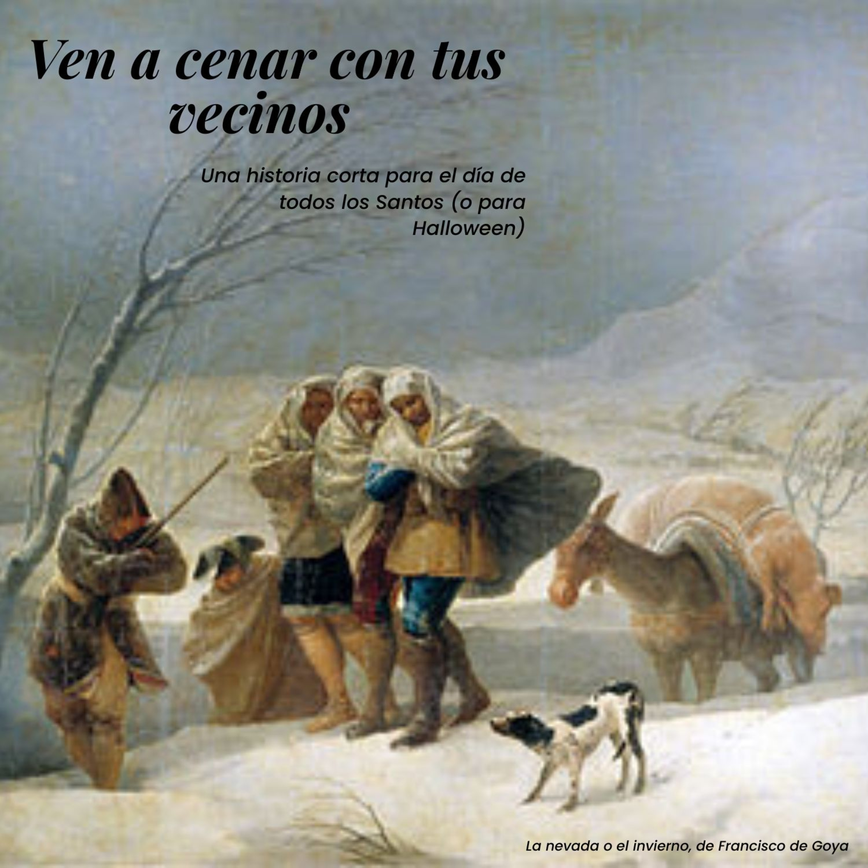 Ven a cenar con tus vecinos: Relato corto para la noche de difuntos