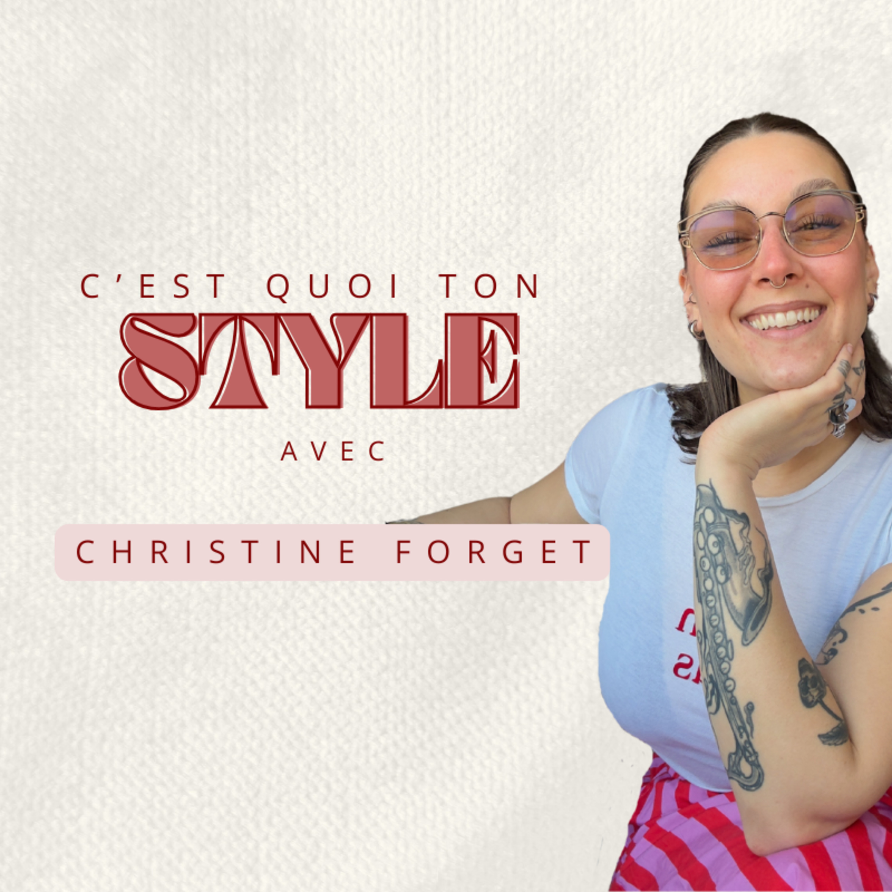 Elle a créé l’univers visuel de notre podcast… mais qui est vraiment Christine Forget ?