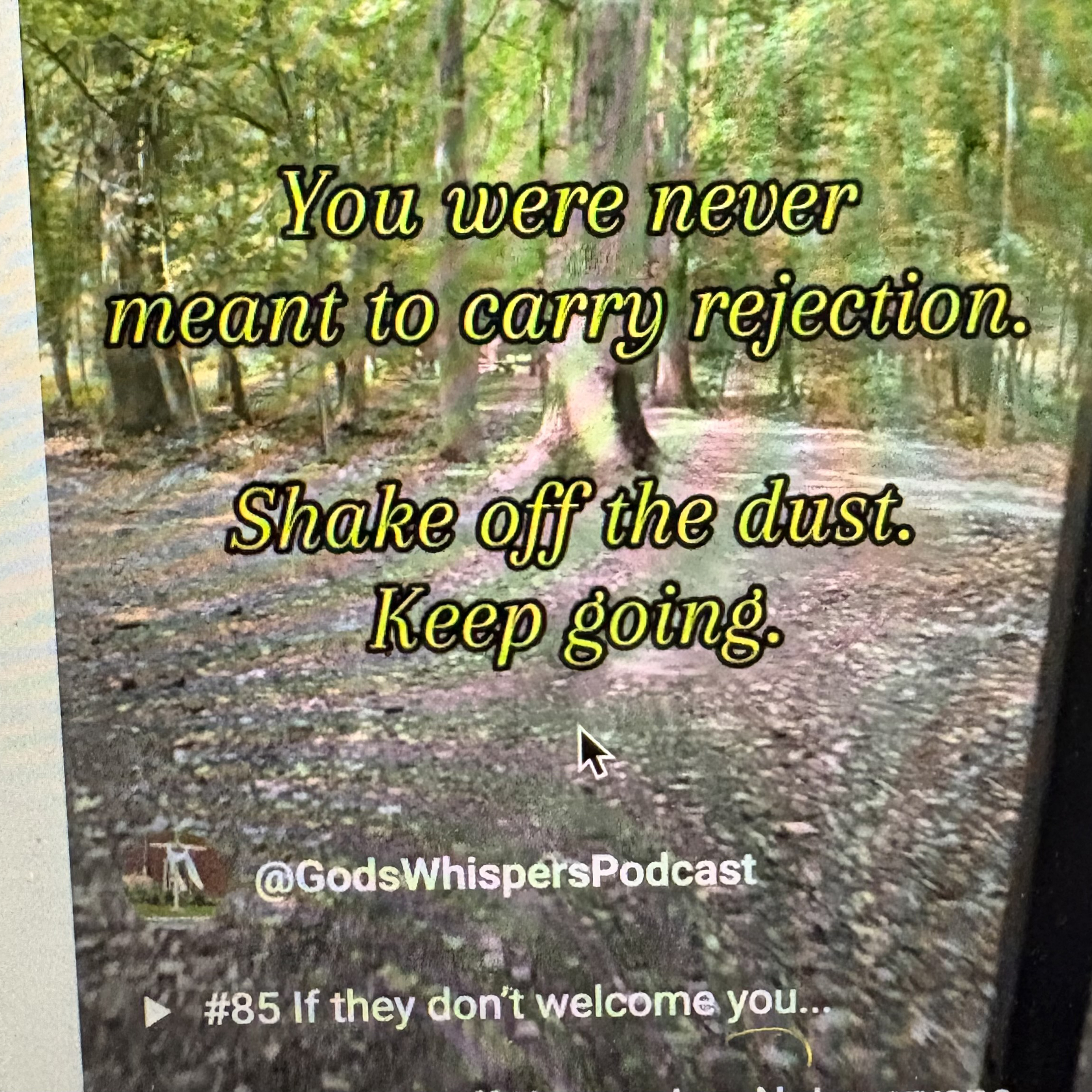 #85 If they don’t welcome you... shake the dust off your feet episode artwork