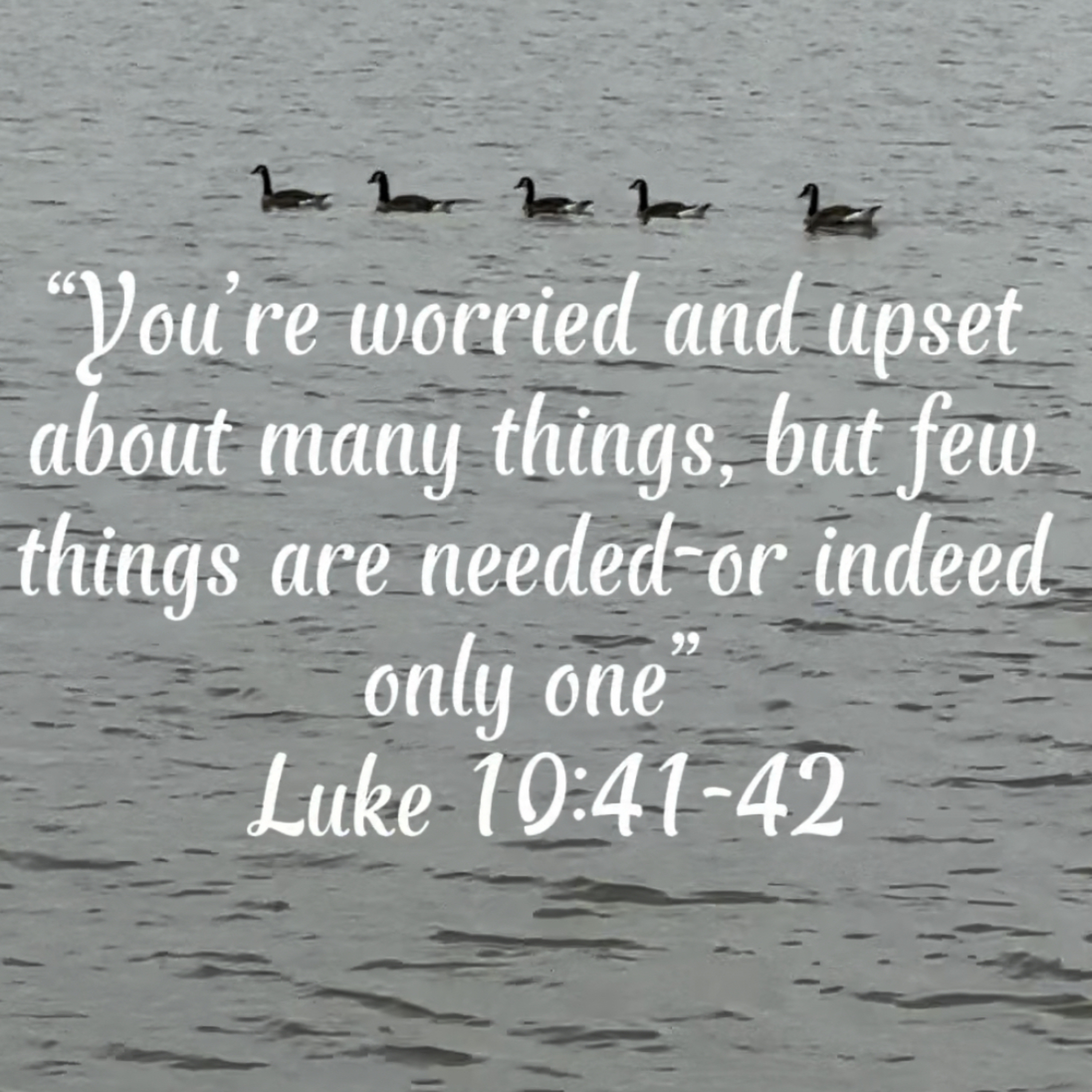 # 95 Distracted or Devoted? Finding Peace at Jesus’ Feet | Luke 10:38–42 episode artwork