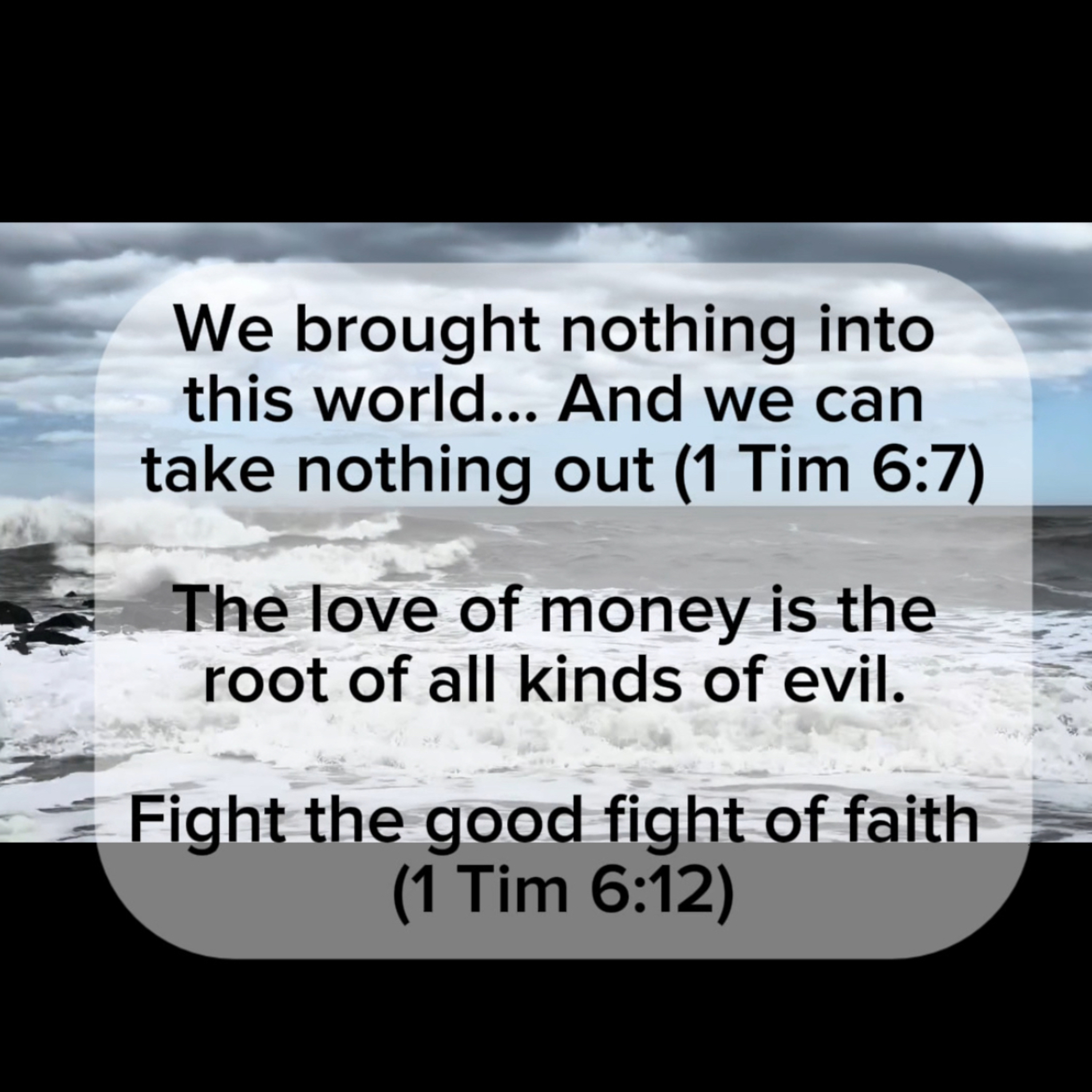#155 Fight the Good Fight of Faith -1 Timothy 6:2-12 episode artwork