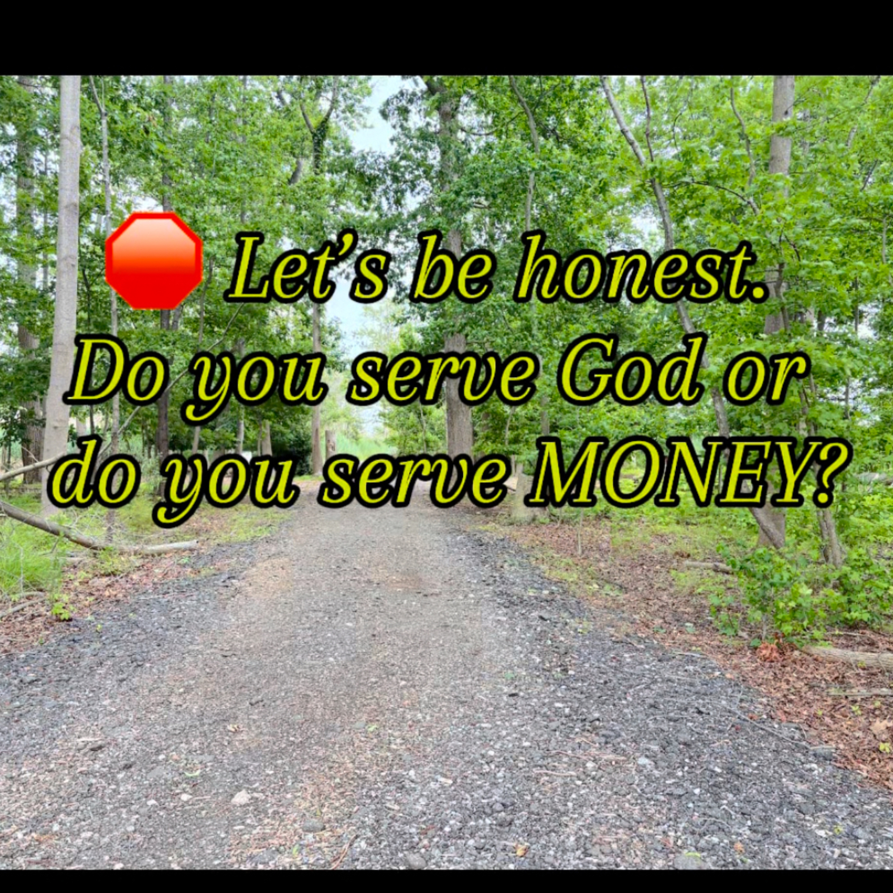 #157 Do you serve God or Money? episode artwork