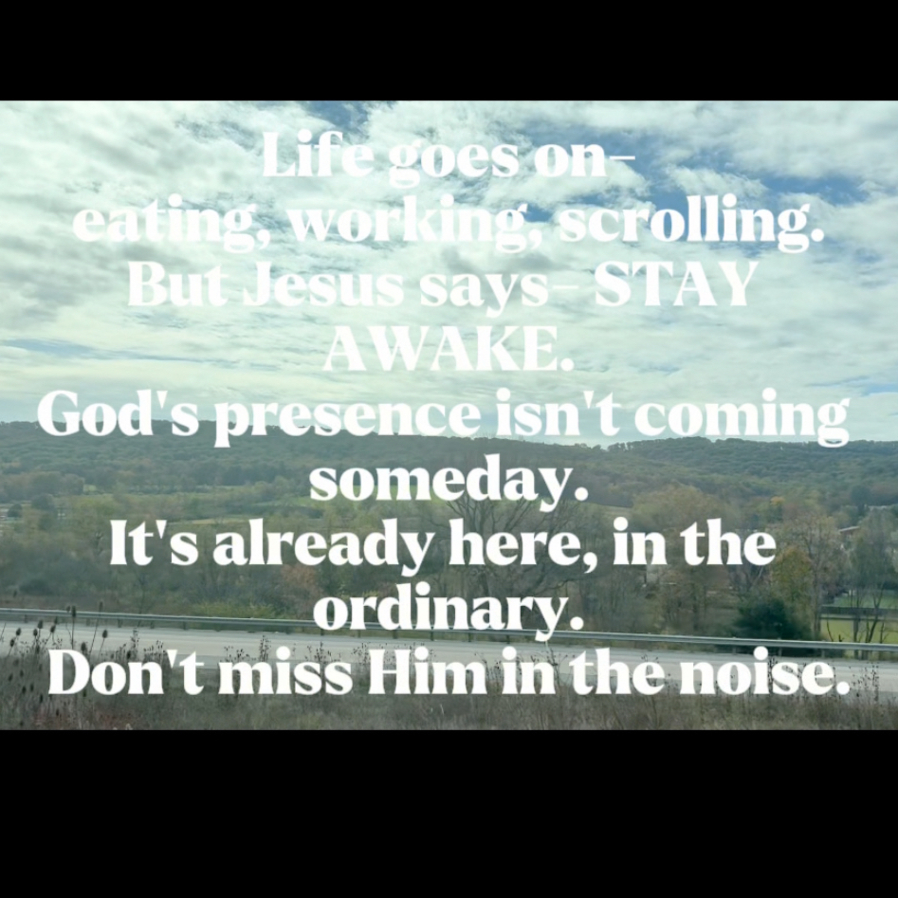 #207 Stay Awake-God is Already Here episode artwork