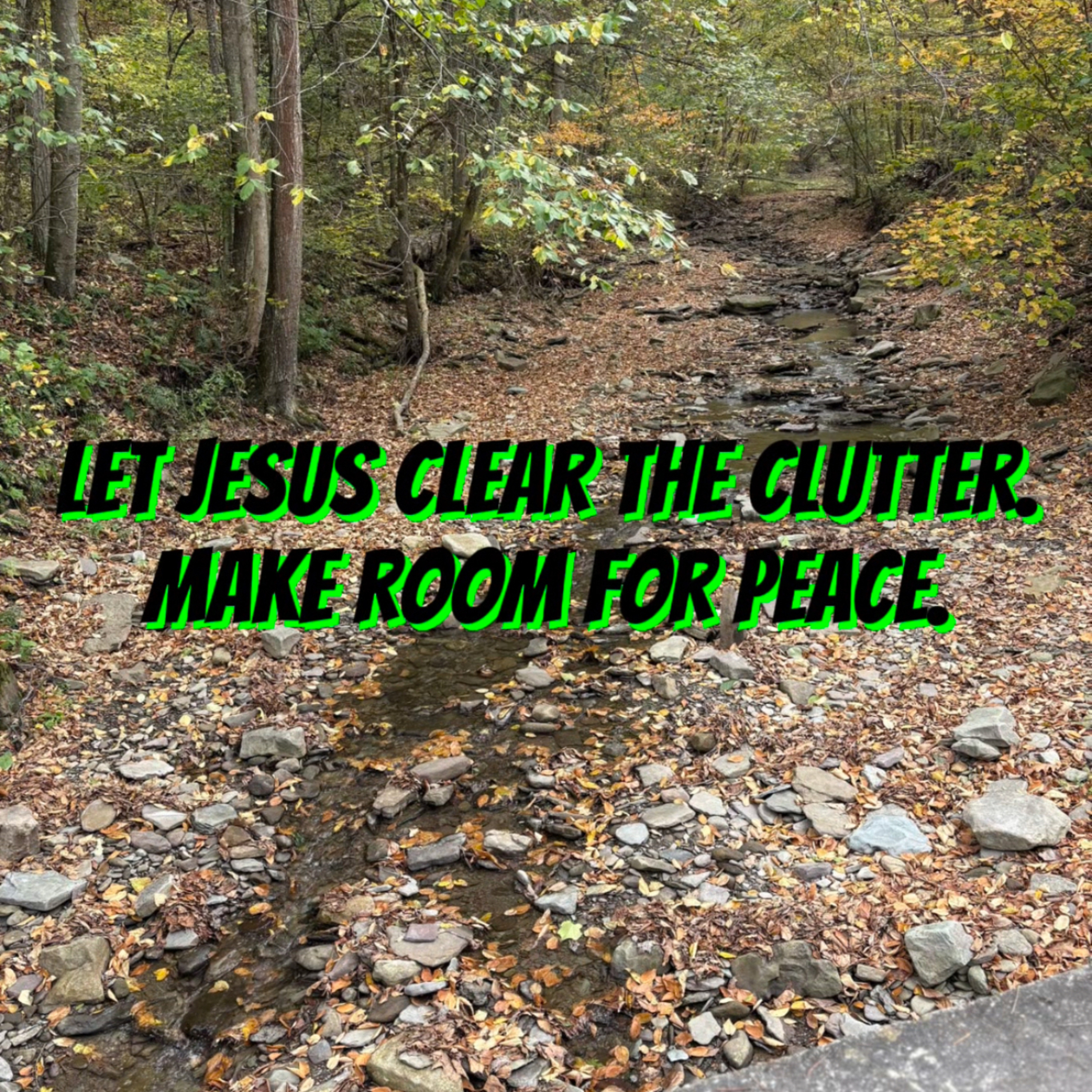 214 Let Jesus Clear the Clutter episode artwork