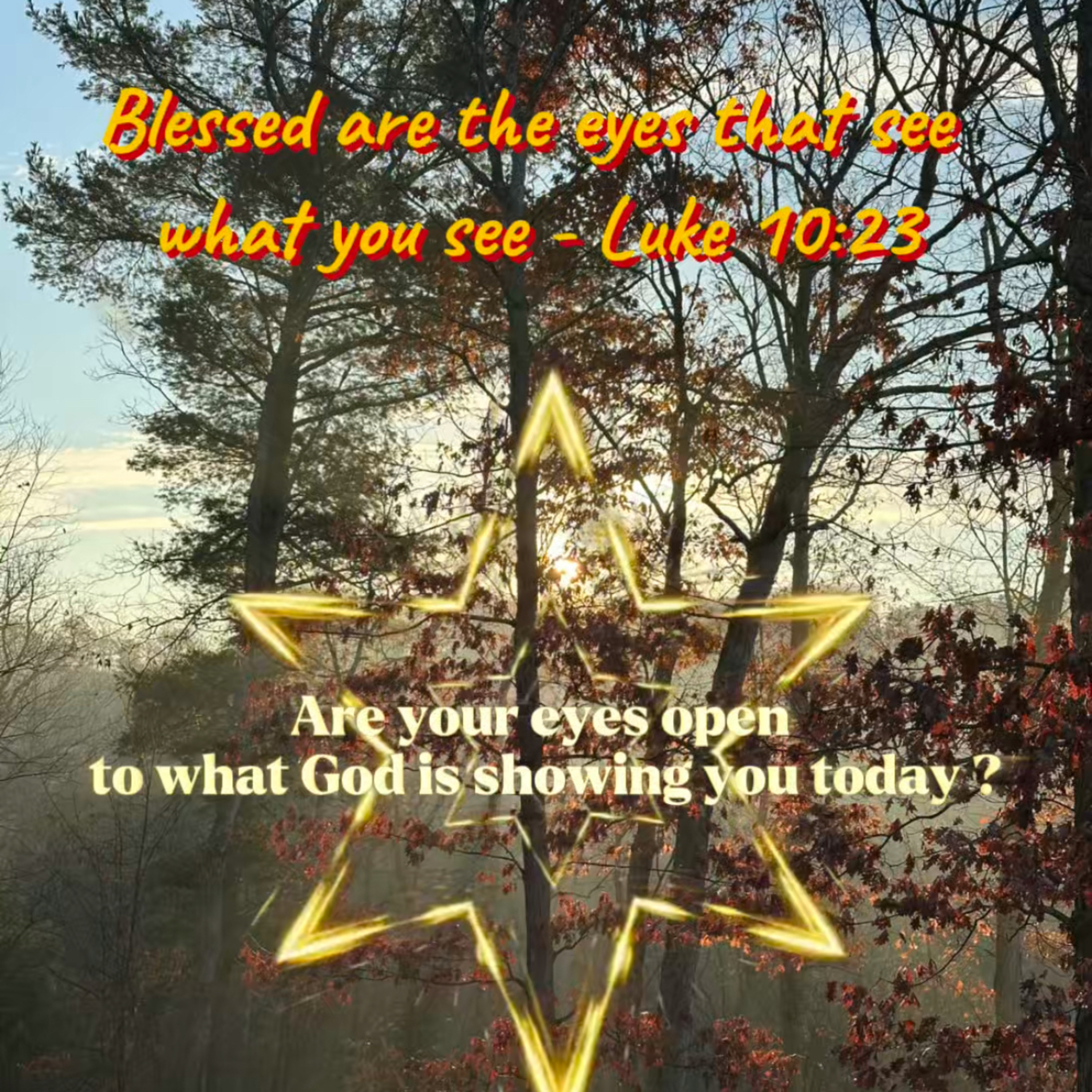 Blessed Are the Eyes That See episode artwork