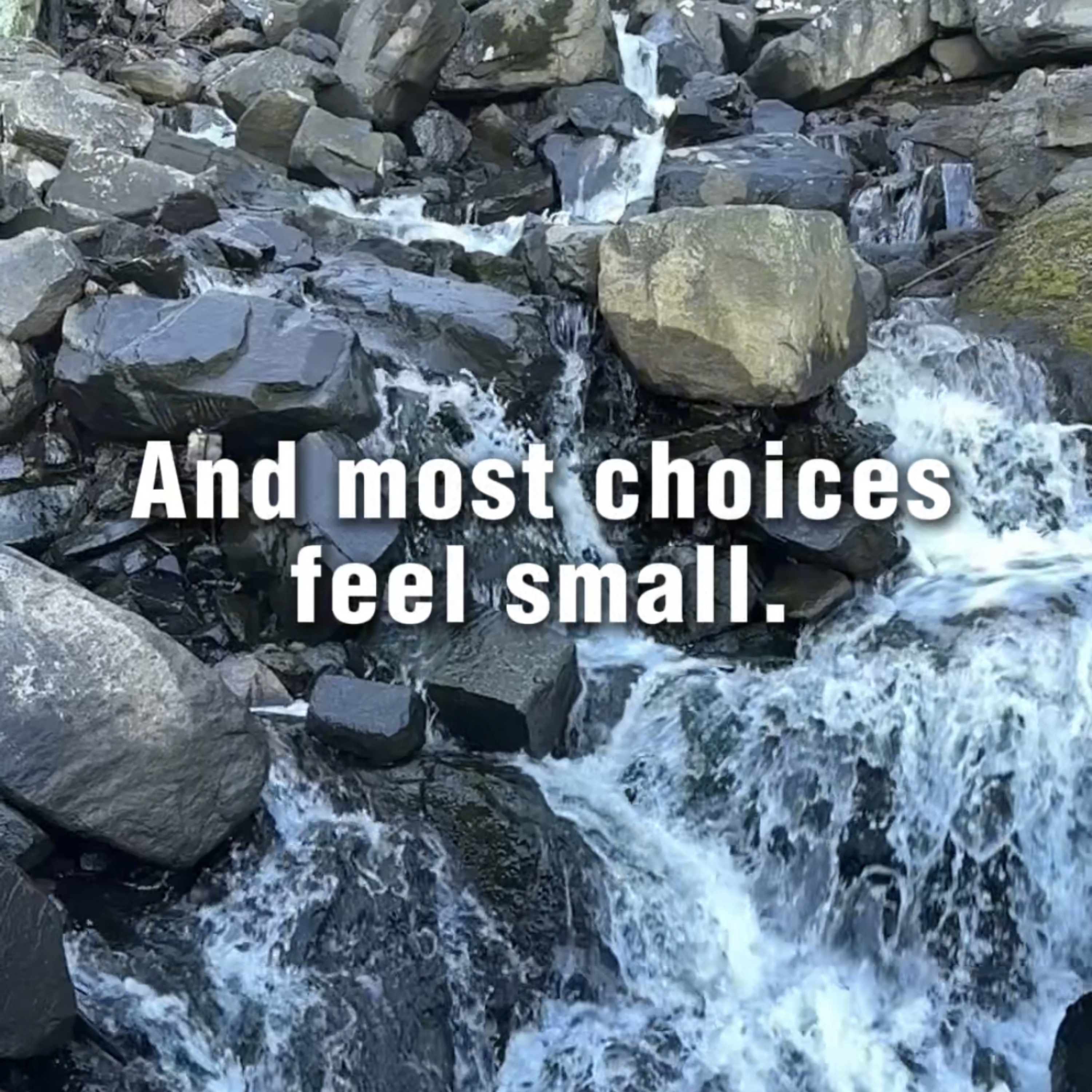 The Small Choices That Shape Your Life episode artwork