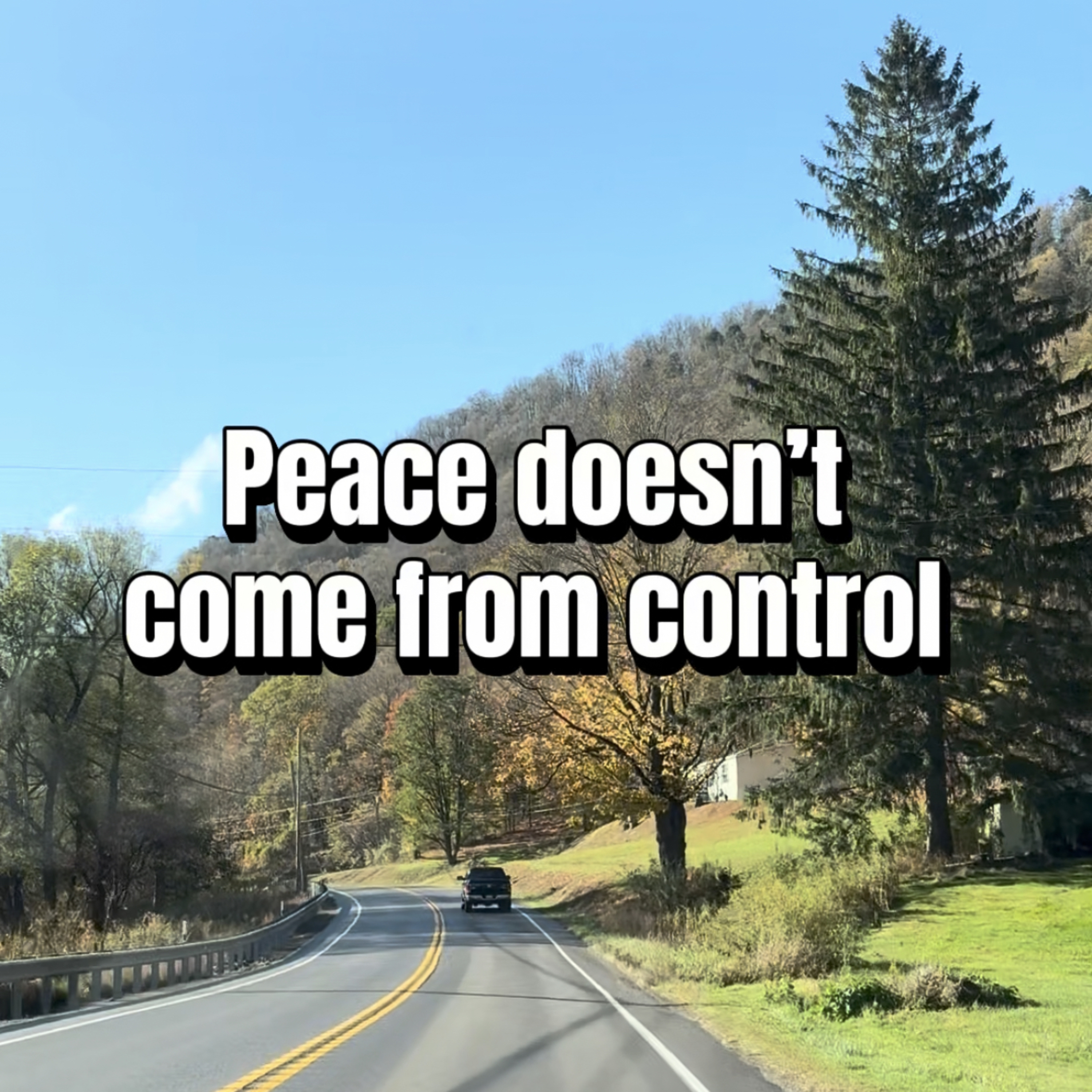Peace Doesn't Come from Control episode artwork