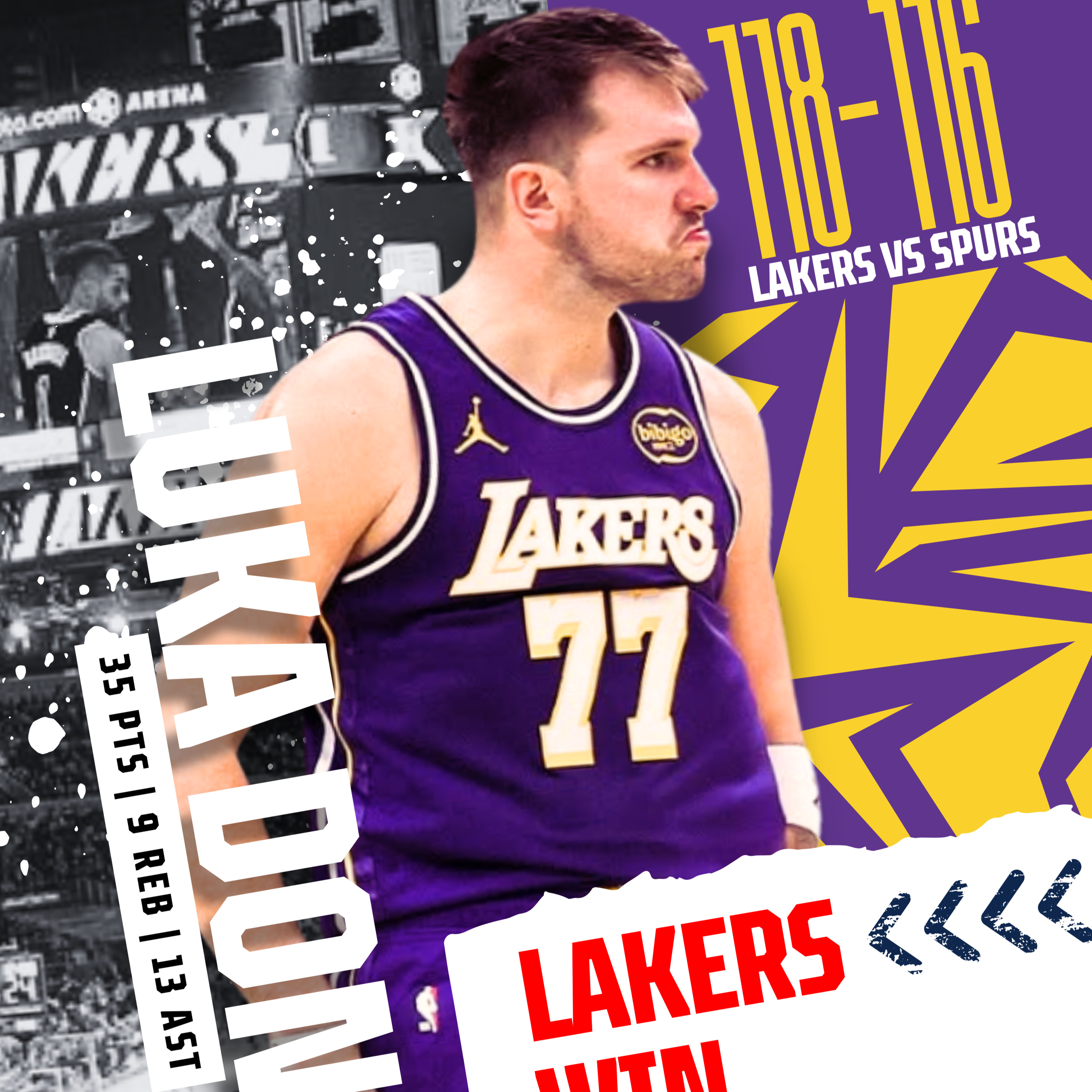 FIVE STRAIGHT!!! Lakers Outlast Spurs in a Defensive Masterclass episode artwork