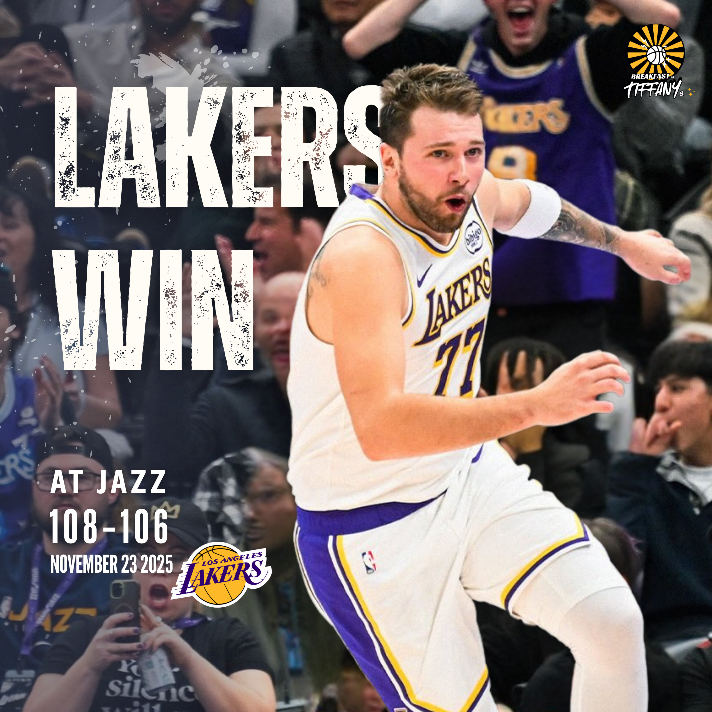 Lakers Survive the Jazz: 108 - 106 Panic Hour episode artwork