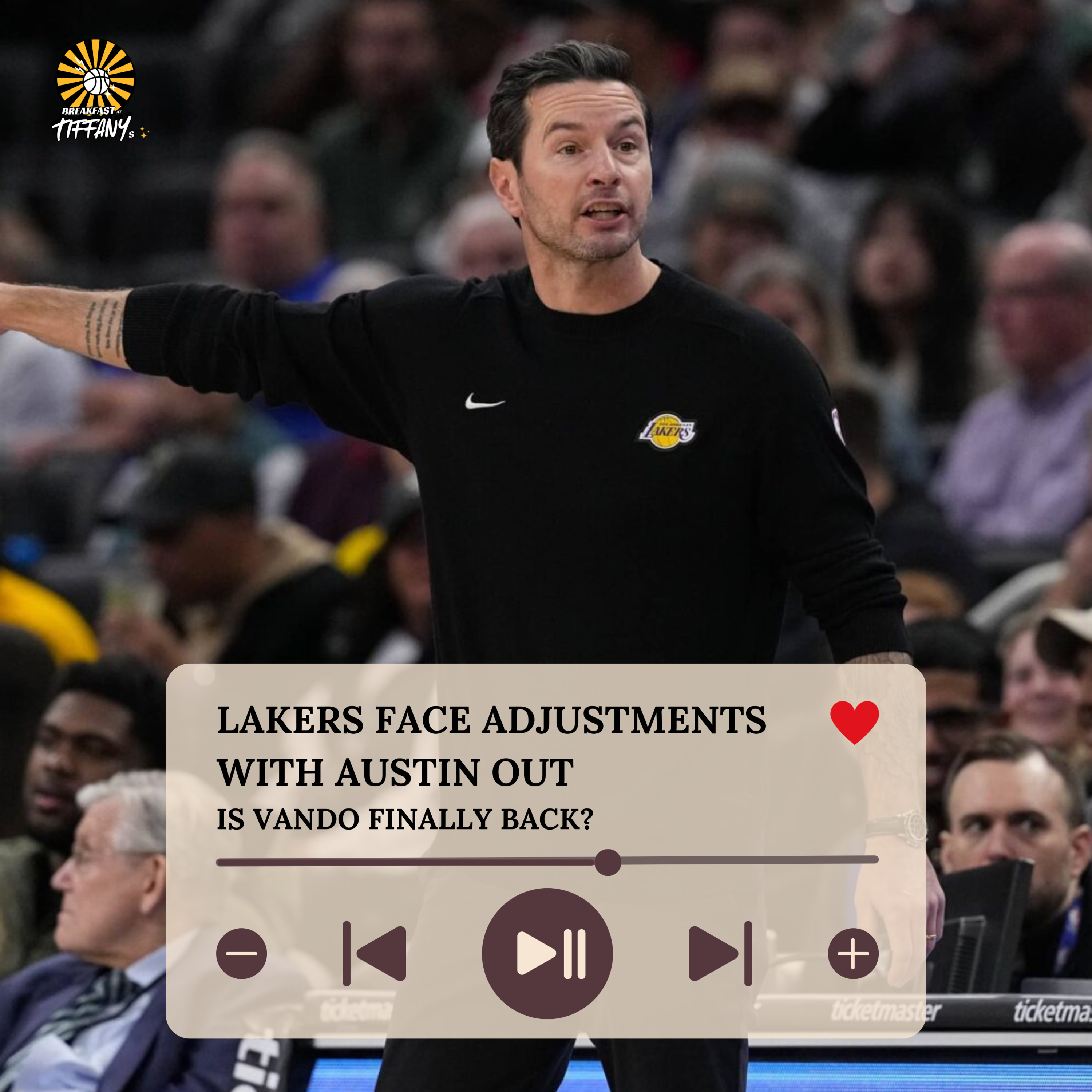 Lakers Face Adjustments with Austin Out- Is Vando Finally Back? episode artwork