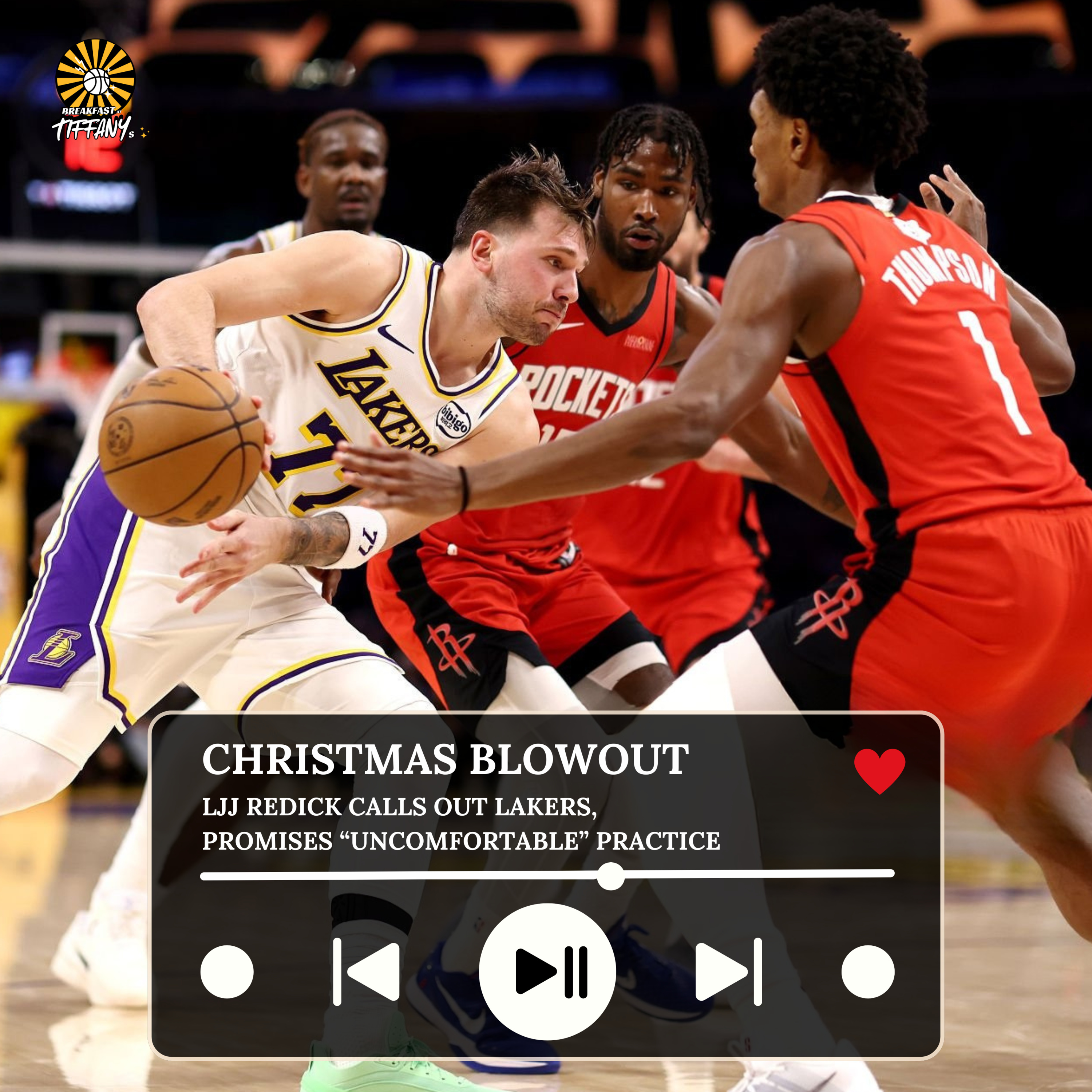 Christmas Blowout: JJ Redick Calls Out Lakers, Promises UNCOMFORTABLE Practice episode artwork