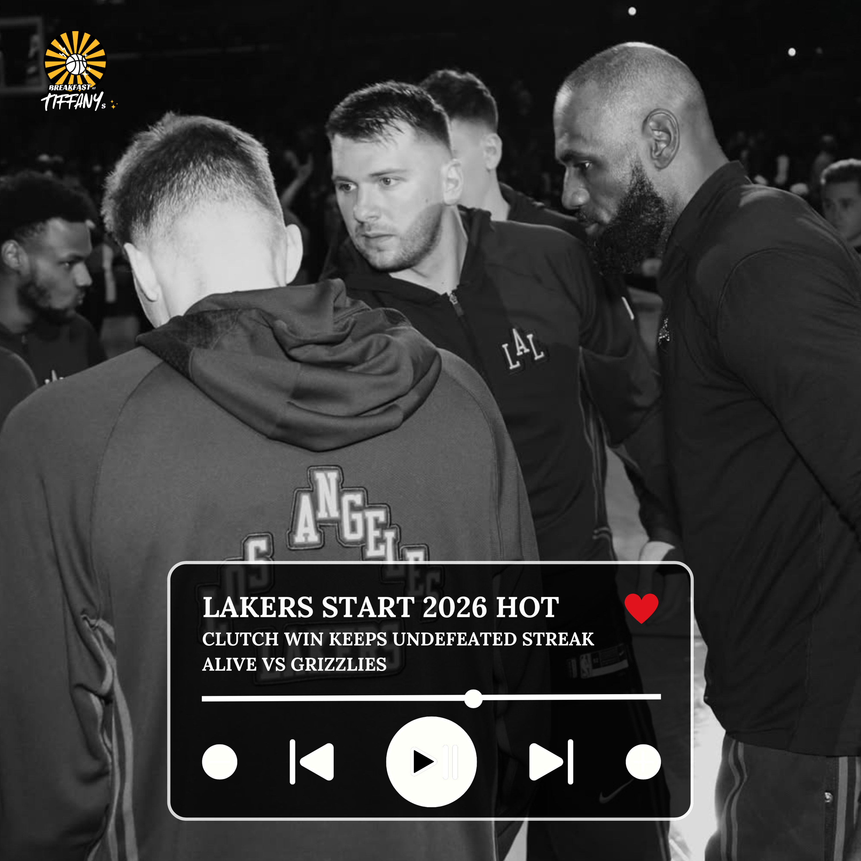Lakers Start 2026 Hot: Clutch Win Keeps Undefeated Streak Alive vs Grizzlies episode artwork