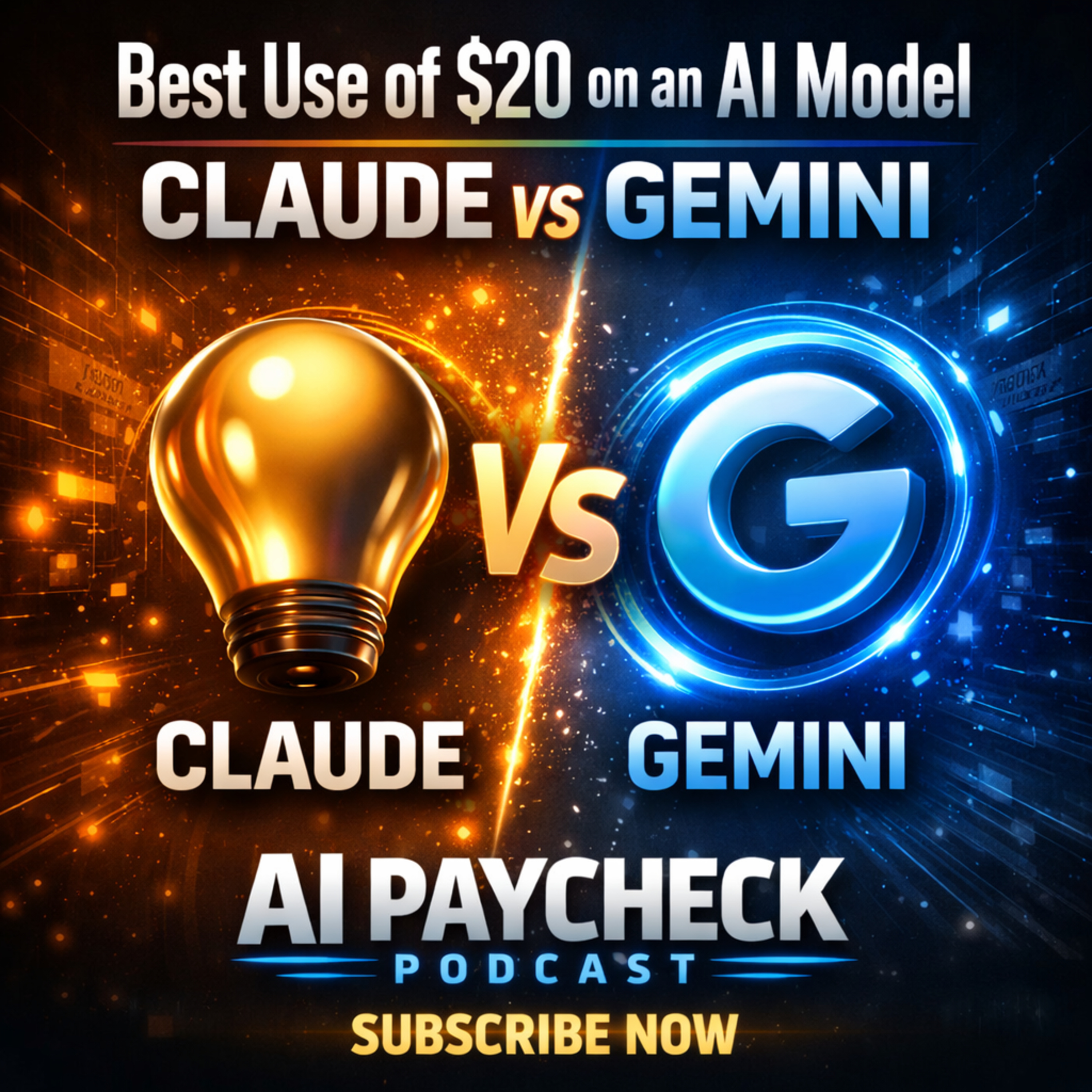 Best Use of $20 on an AI Model Claude vs Gemini