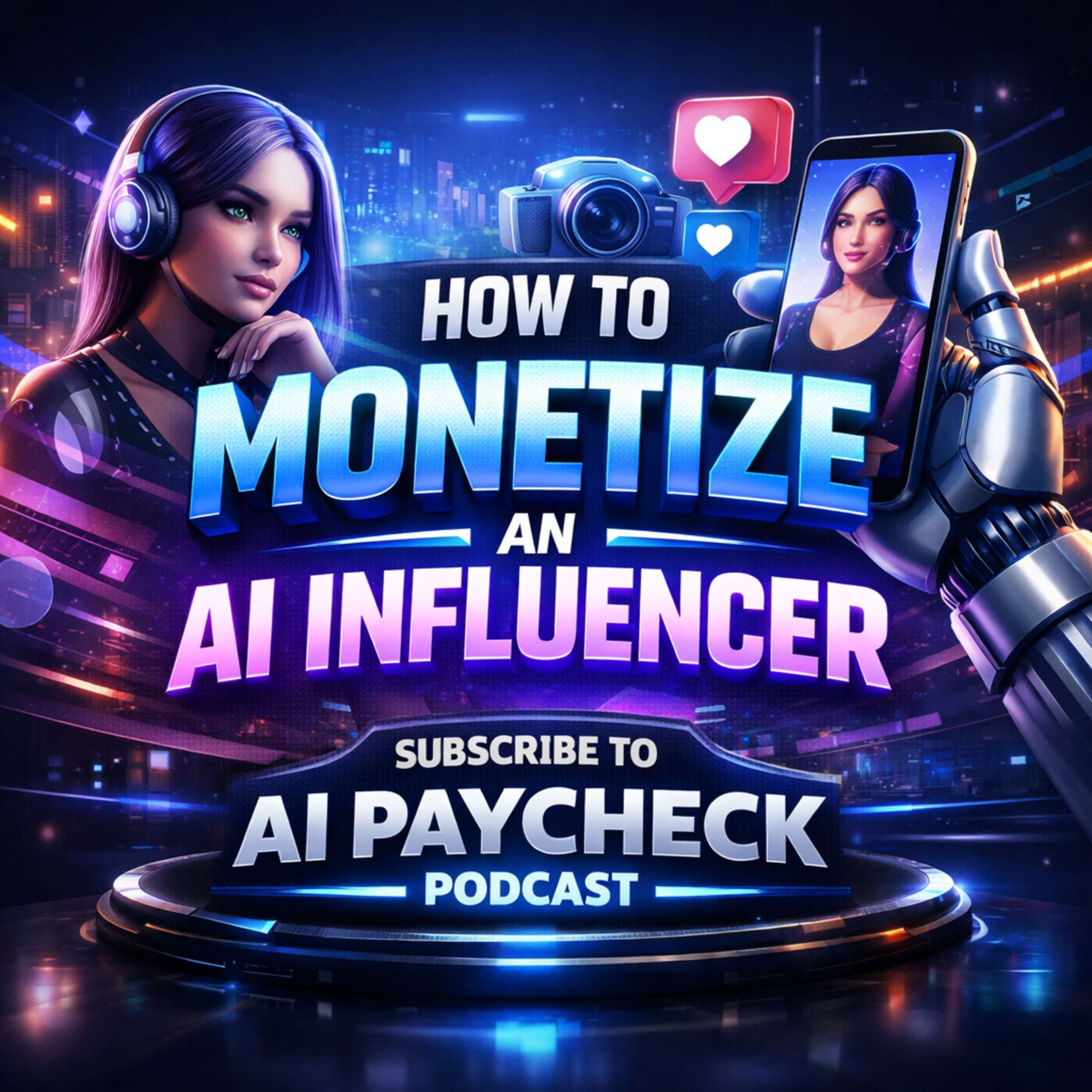 How to Monetize an AI Influencer episode artwork