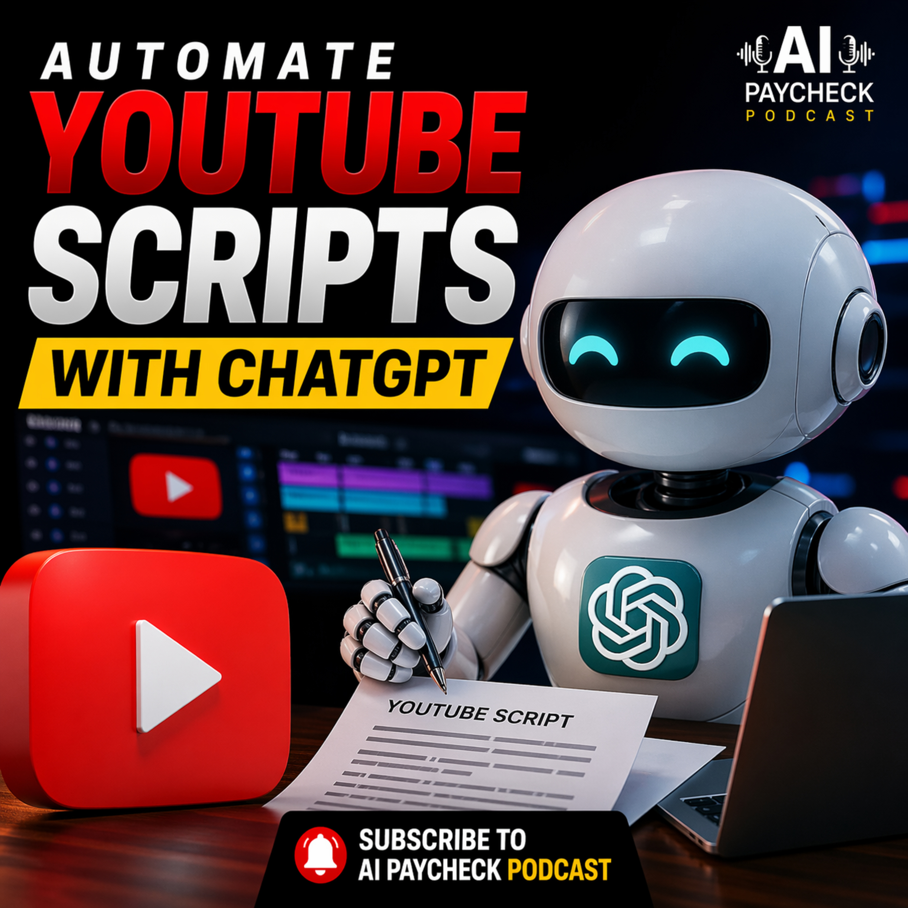 Automate YouTube Scripts With ChatGPT episode artwork