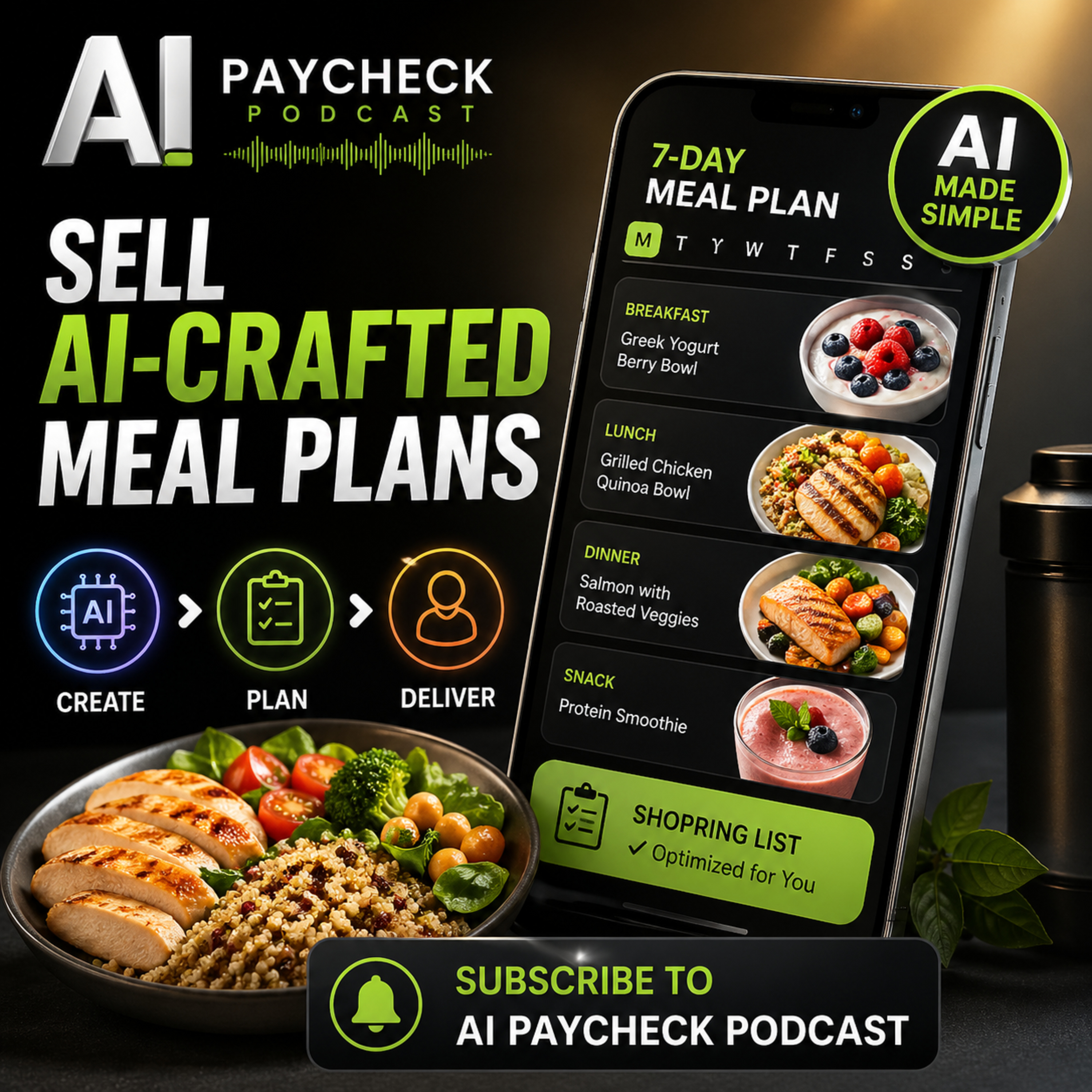 Sell AI‑Crafted Meal Plans For $30 episode artwork