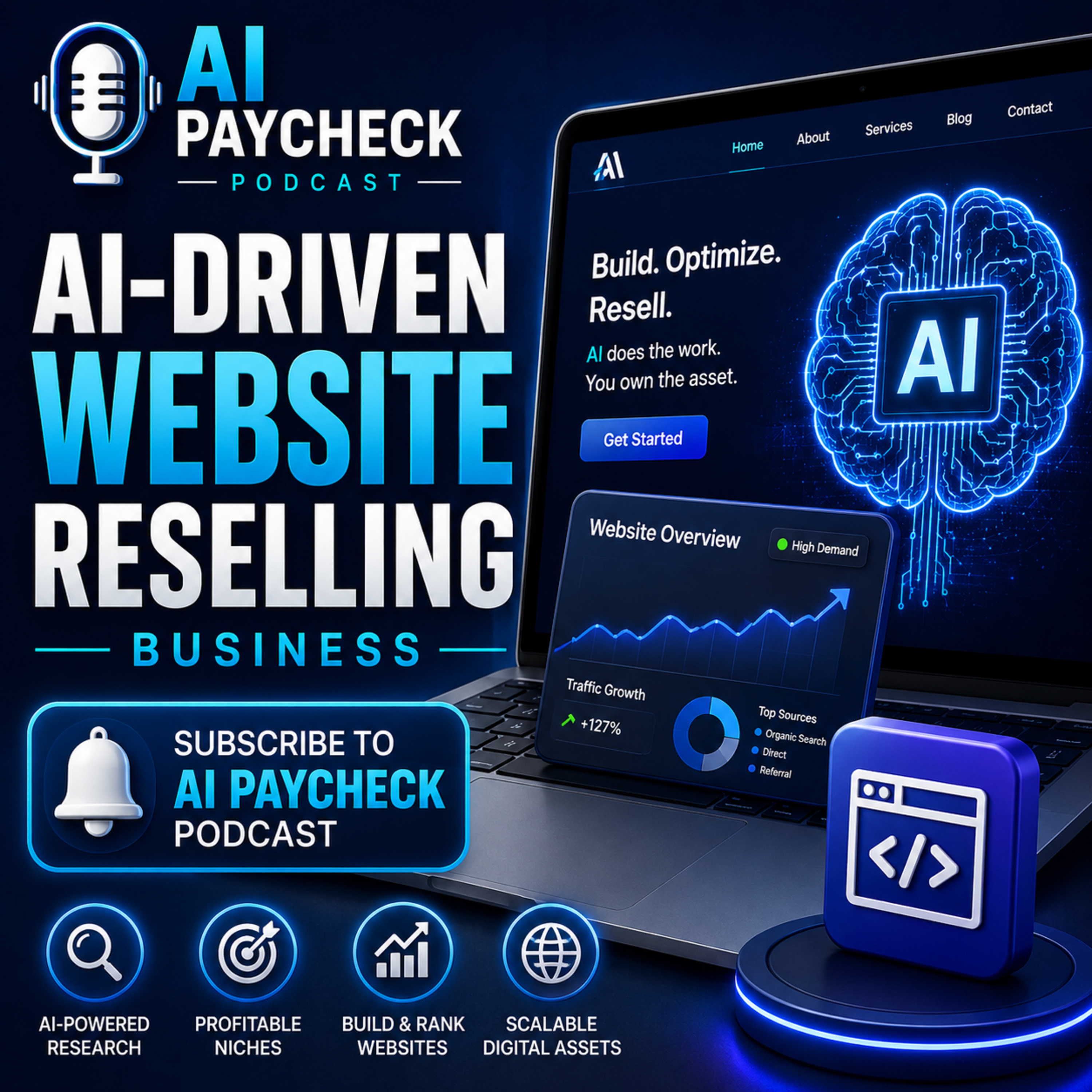 AI‑Driven Website Reselling Business