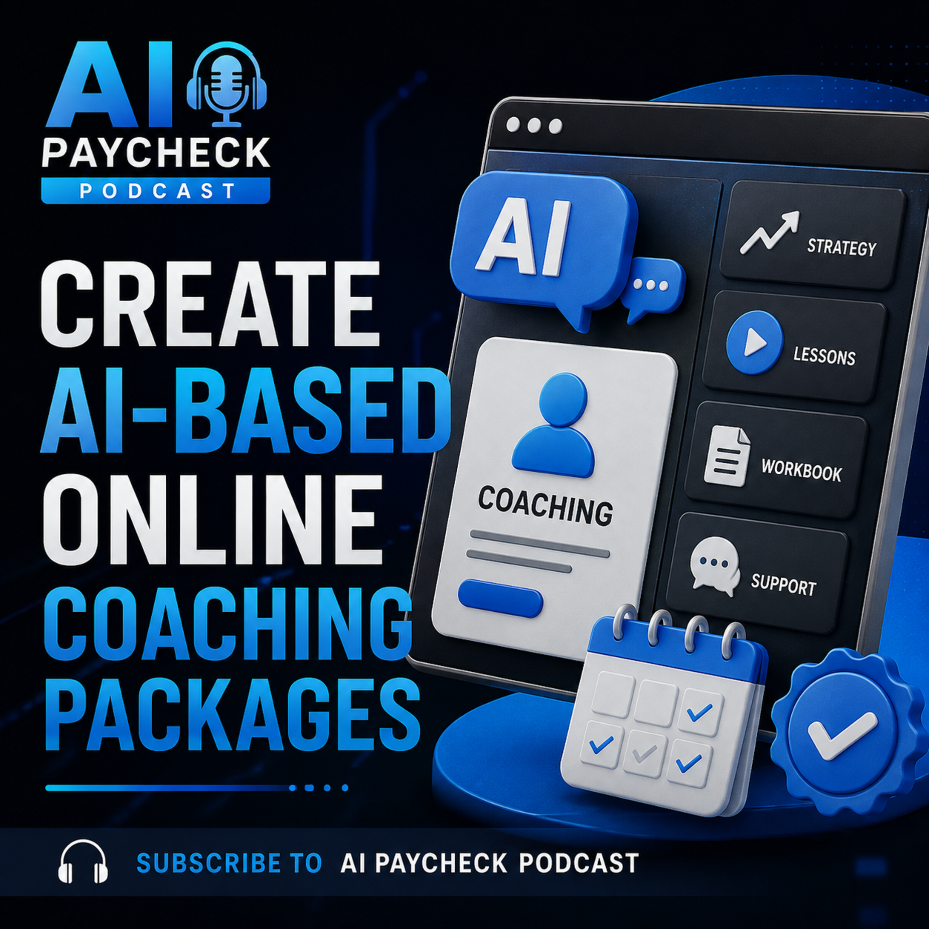 Create AI‑Based Online Coaching Packages episode artwork