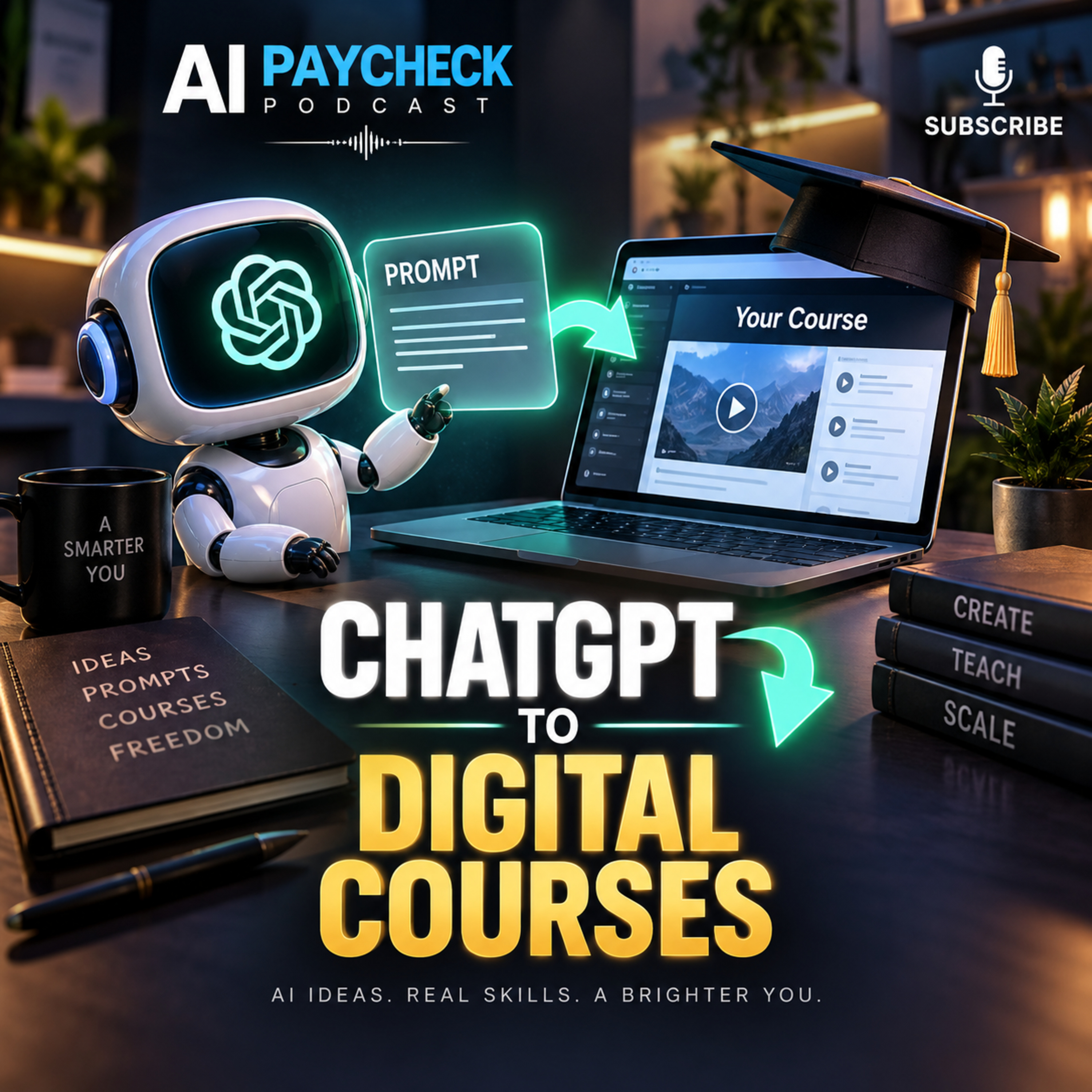 Transform ChatGPT Prompts Into Digital Courses episode artwork