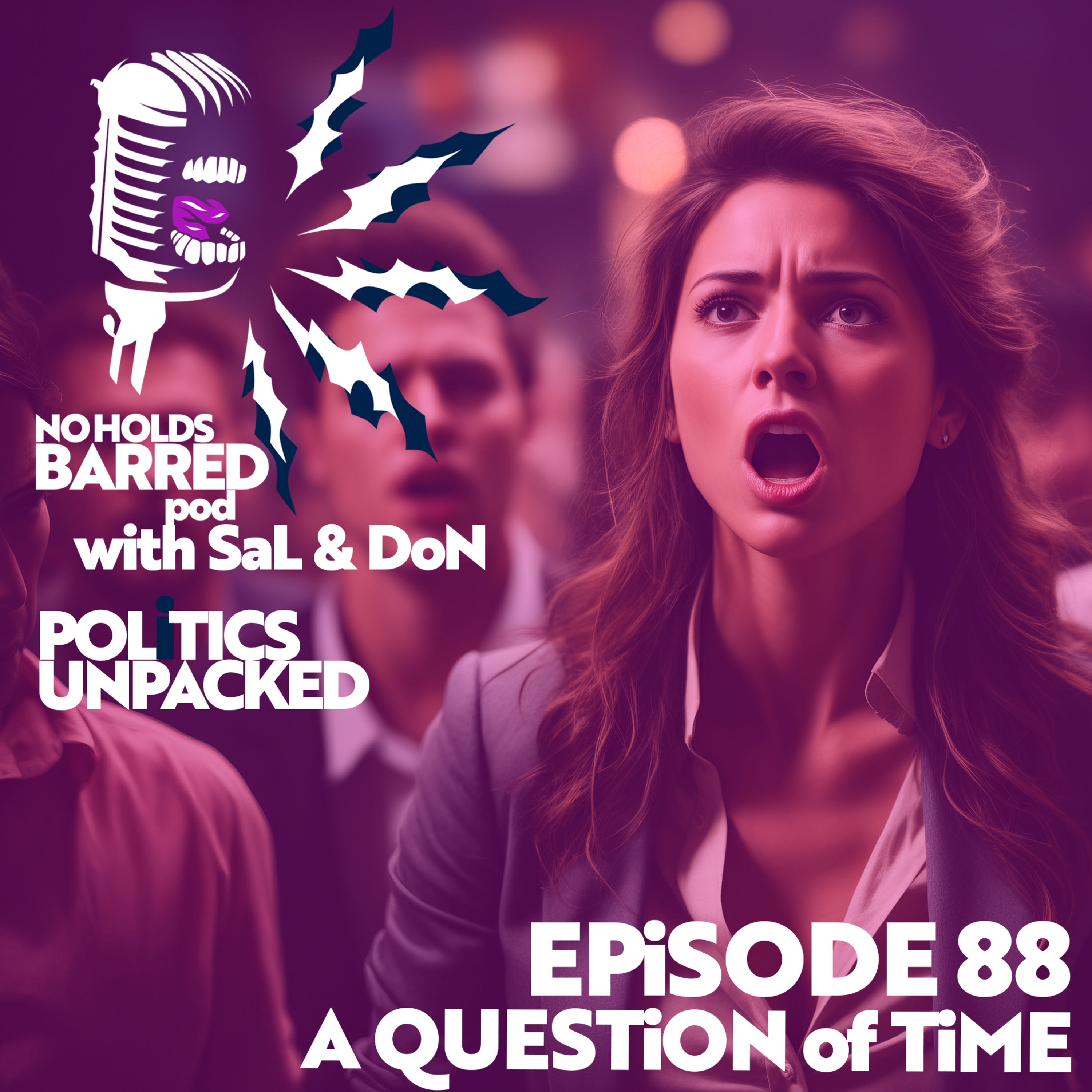EP 88 – A QUESTION OF TIME — Kenyon up the creek. Palantir are back. Albanian Island News. episode artwork