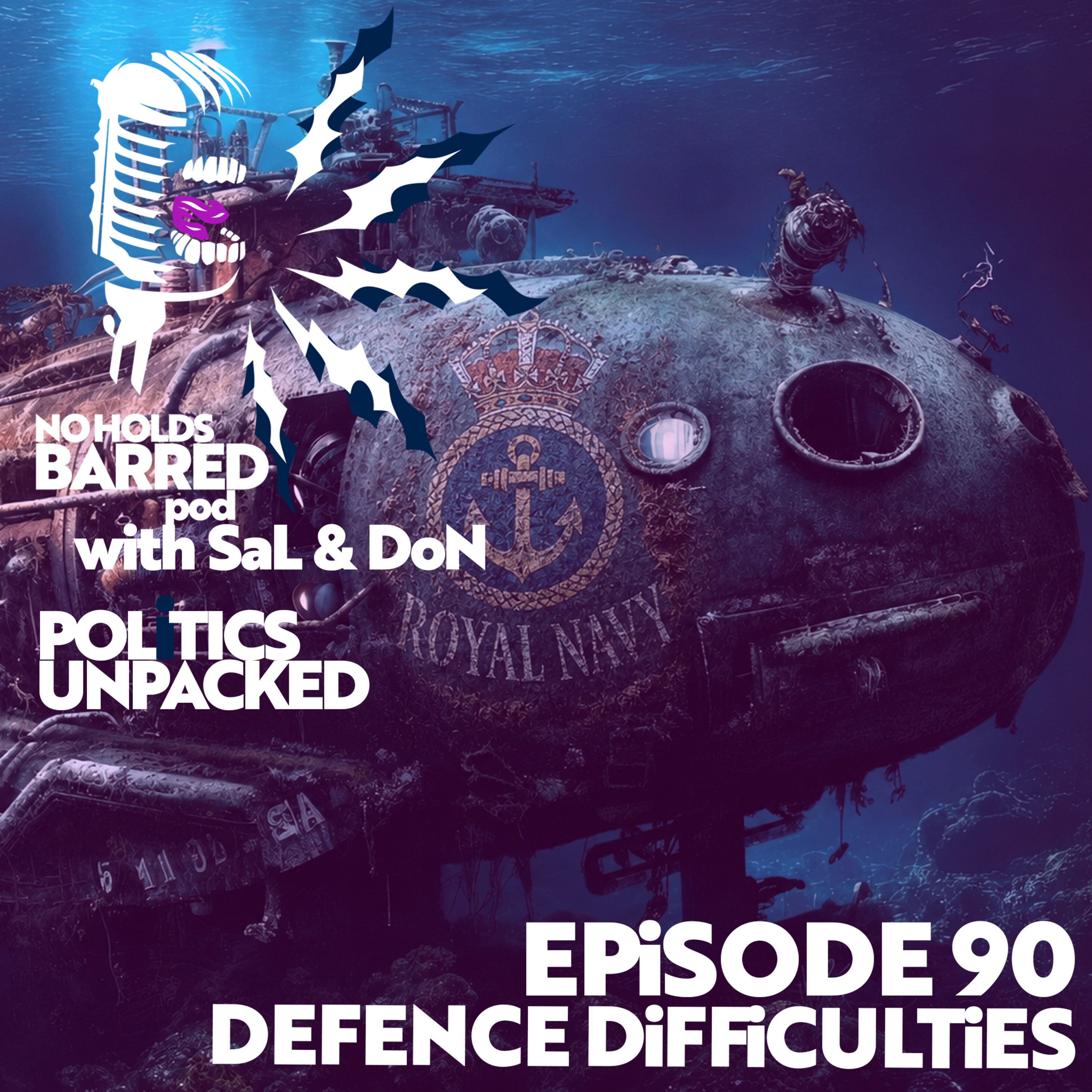 EP 90 – DEFENCE DIFFICULTIES — Healy resigns. Far-right humiliated. UFC shenanigans. Trillionaires. episode artwork