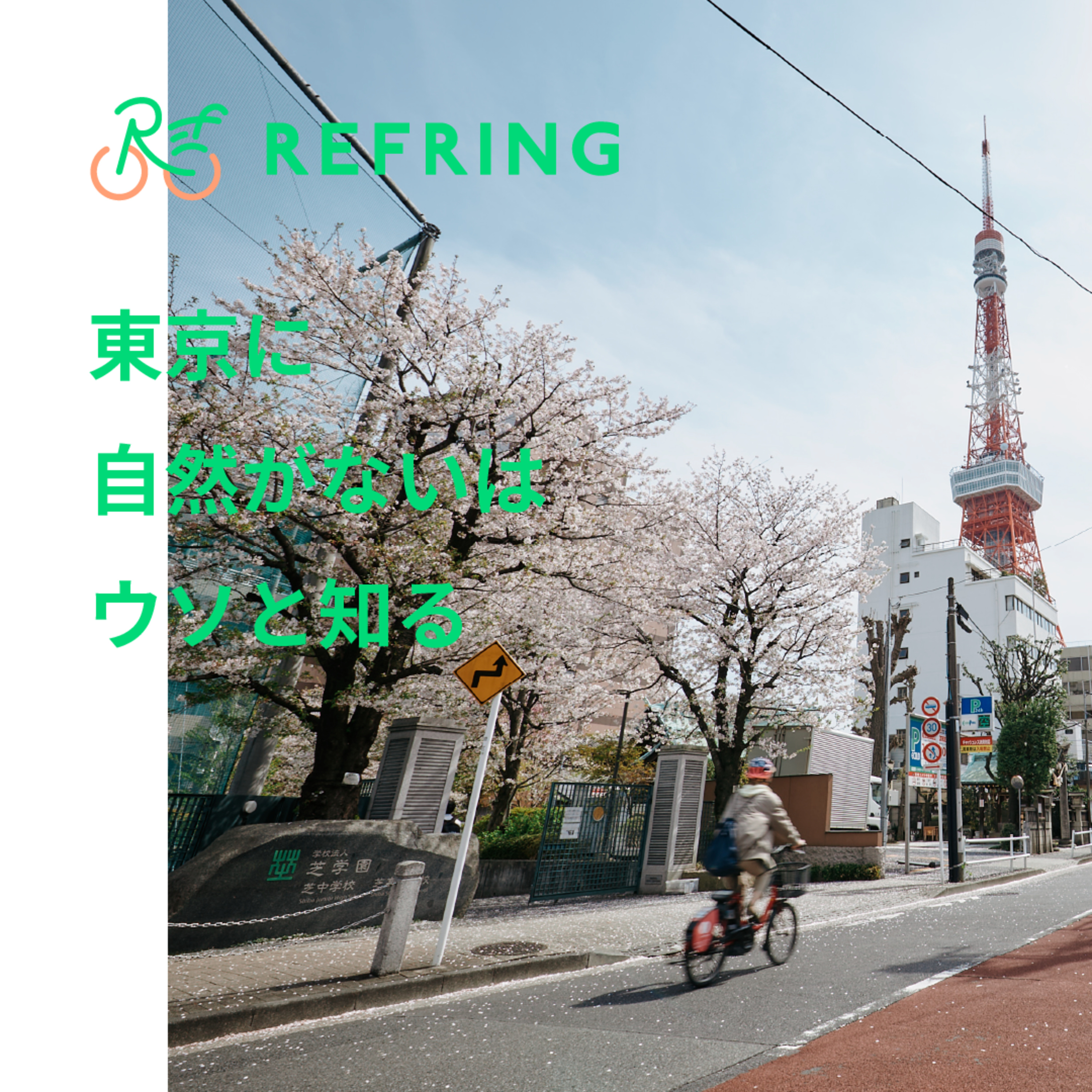 新橋～表参道 | 都会でお花や自然を満喫するリフレッシュサイクリング episode artwork