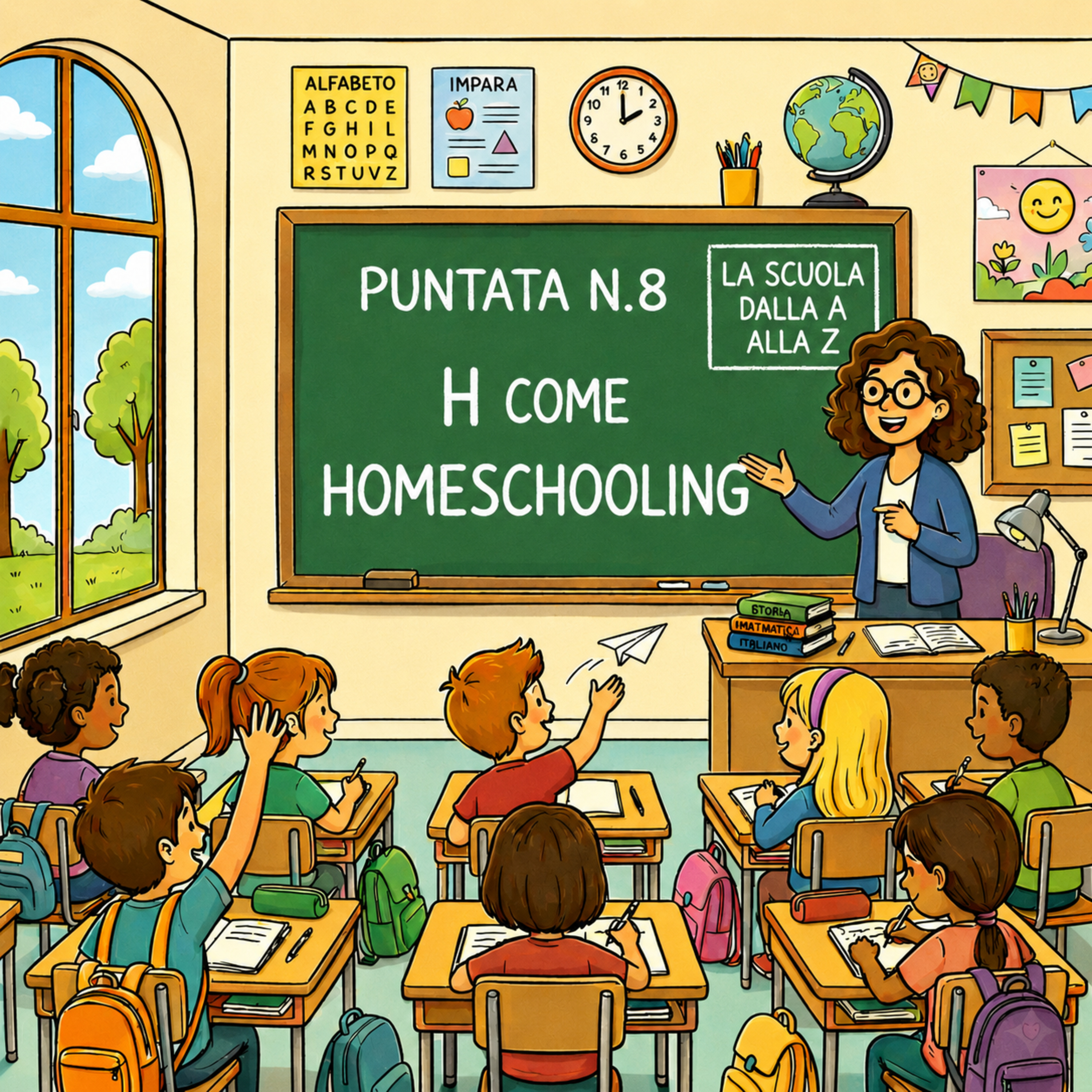 Puntata 8 - H come homeschooling