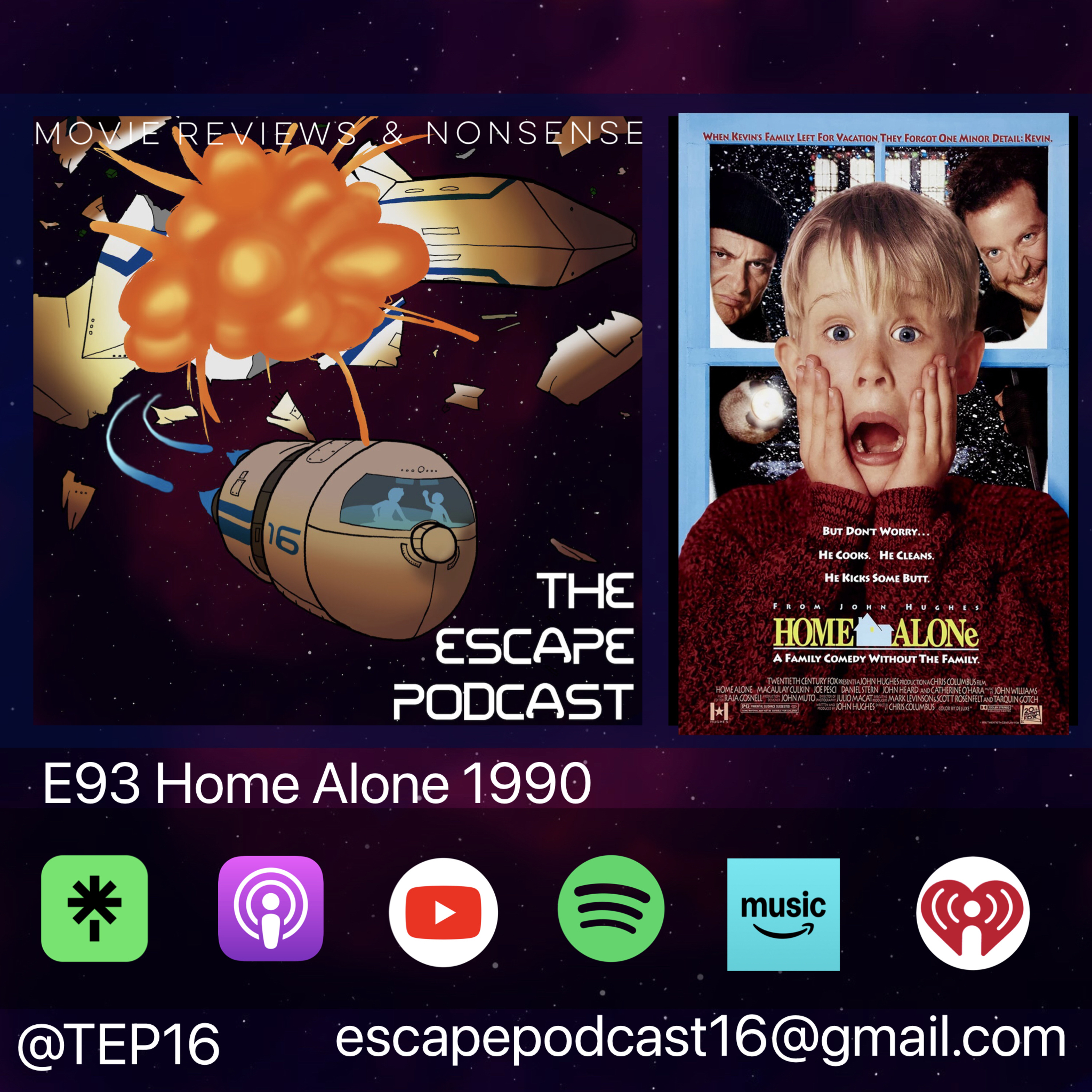 Is Home Alone a modern Christmas classic or just nostalgic? E93 Home Alone 1990 episode artwork