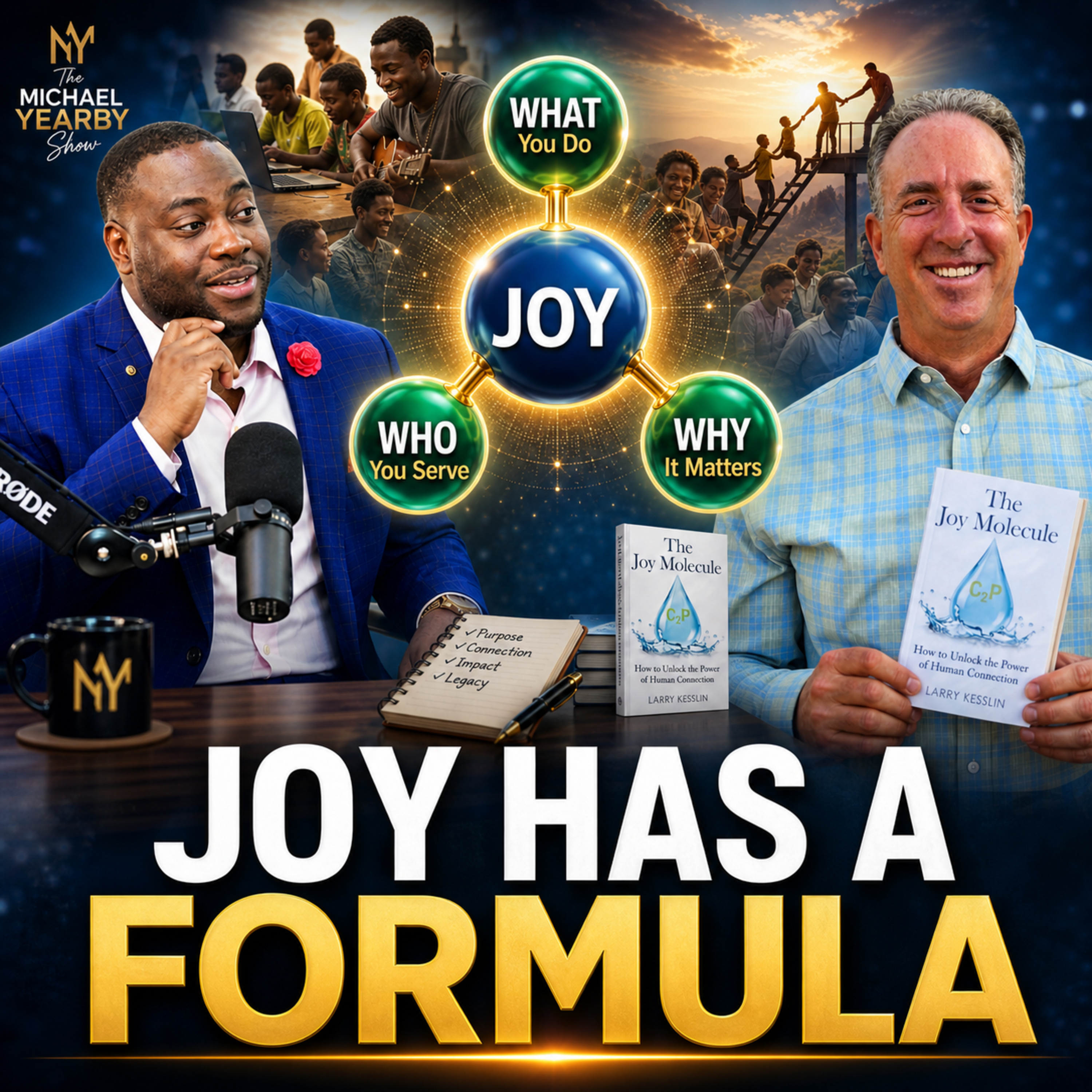 You Are Not Your Job Title: Larry Keslin on Ego, Joy, Purpose, and Real Connection episode artwork