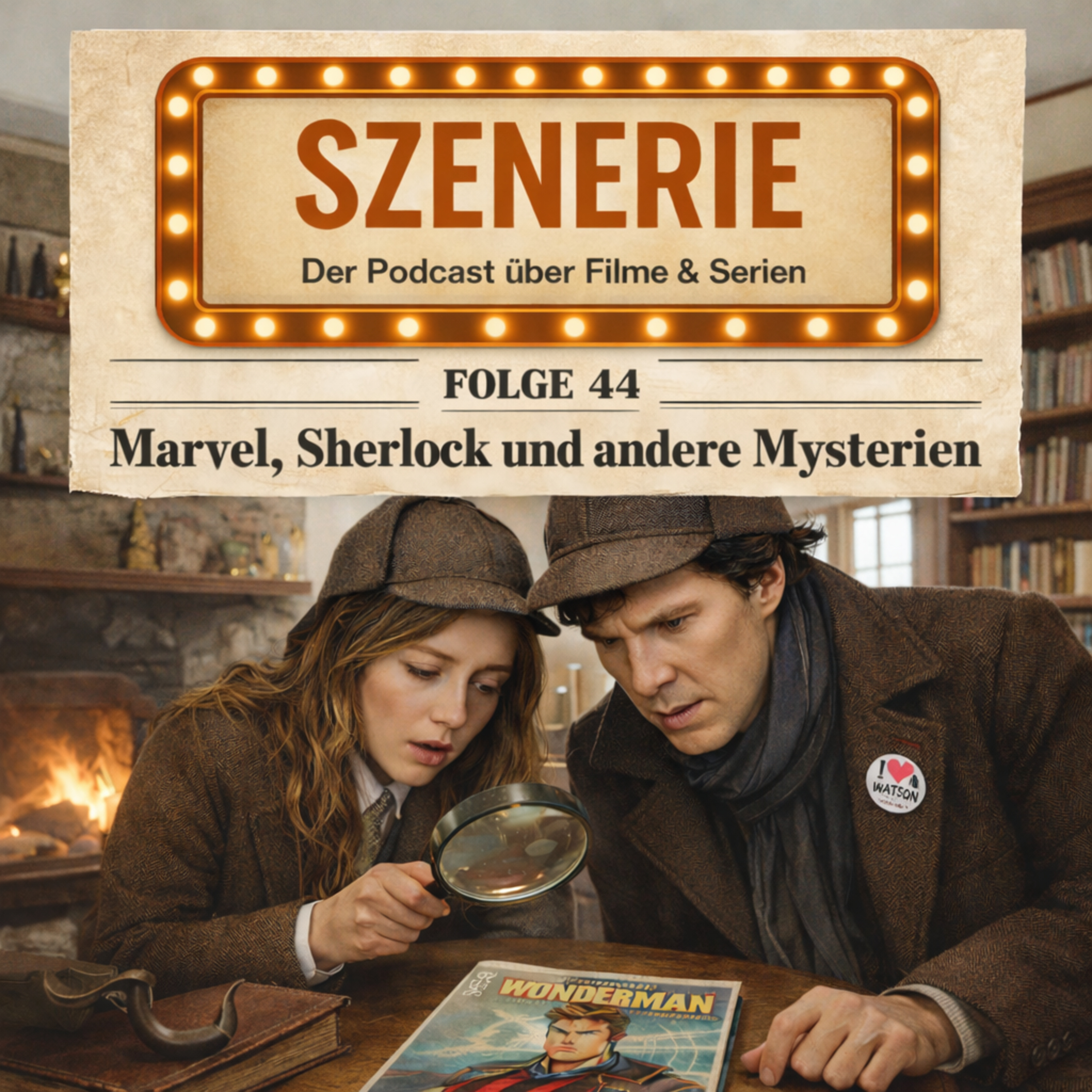 Folge 44 Marvel, Sherlock und andere Mysterien