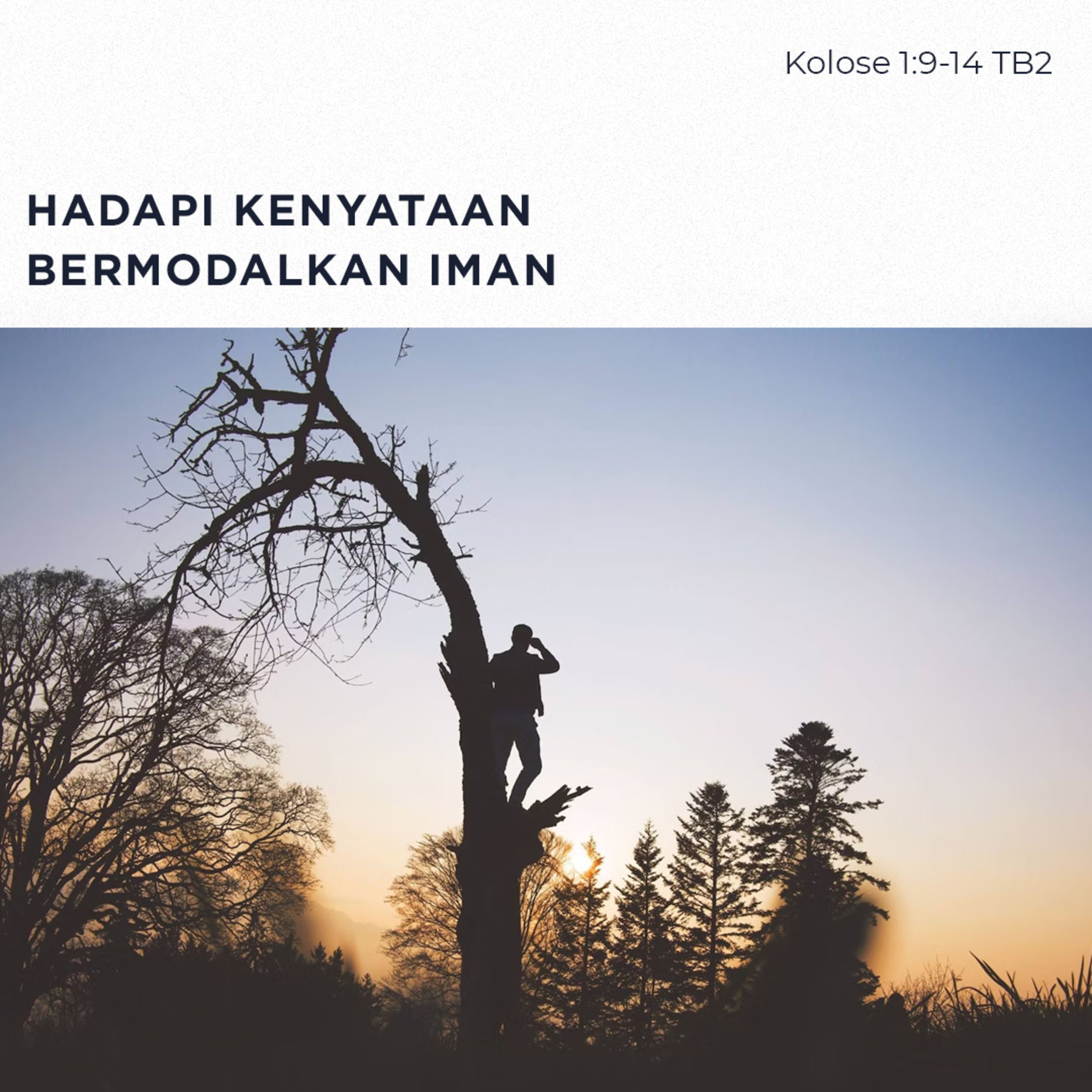 Daily Scripture Reading - Hadapi Kenyataan Bermodalkan Iman episode artwork