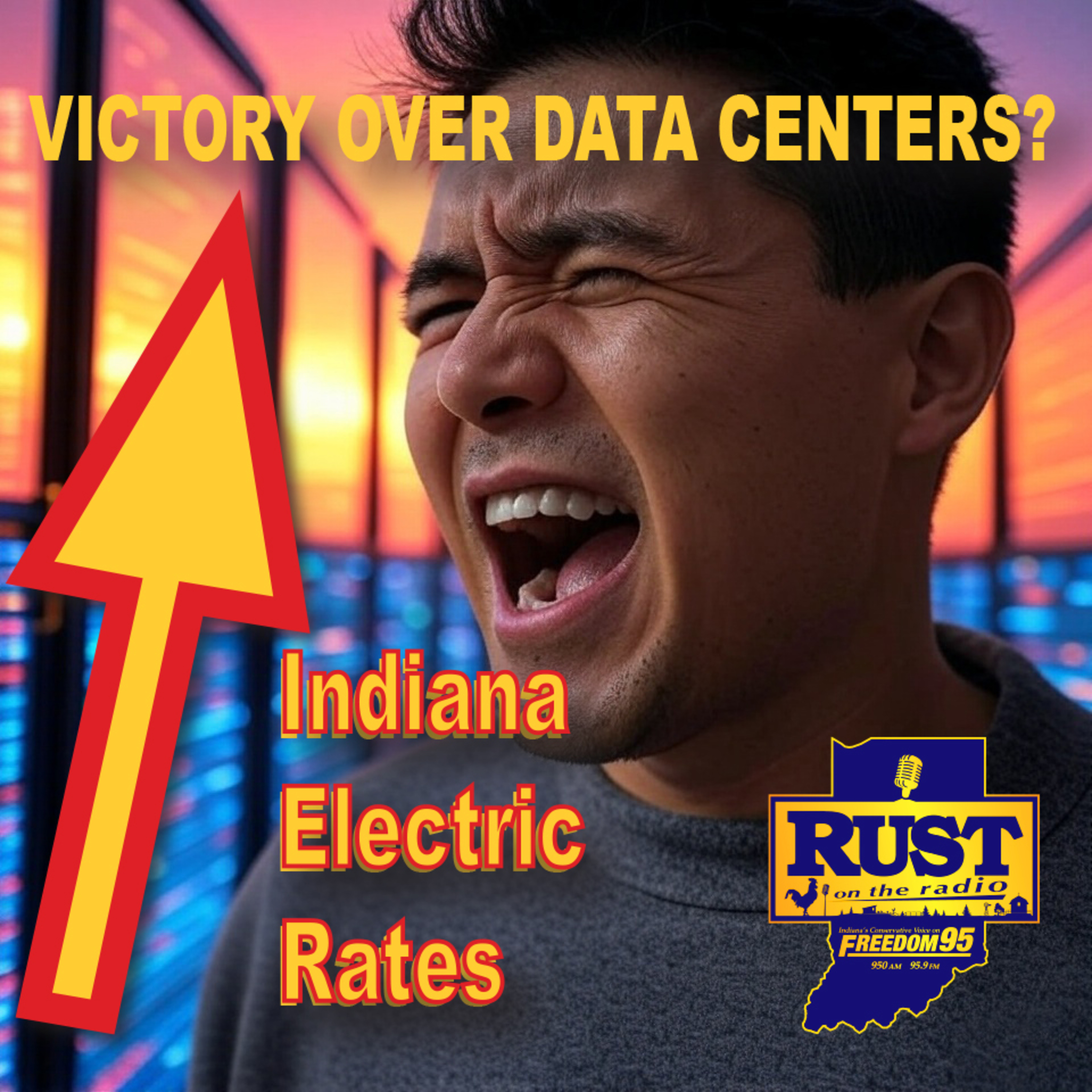 A victory over DATA CENTERS??? Indiana Electric Rates are skyrocketing but the career politicians of Indiana are pushing Data Centers on us! episode artwork