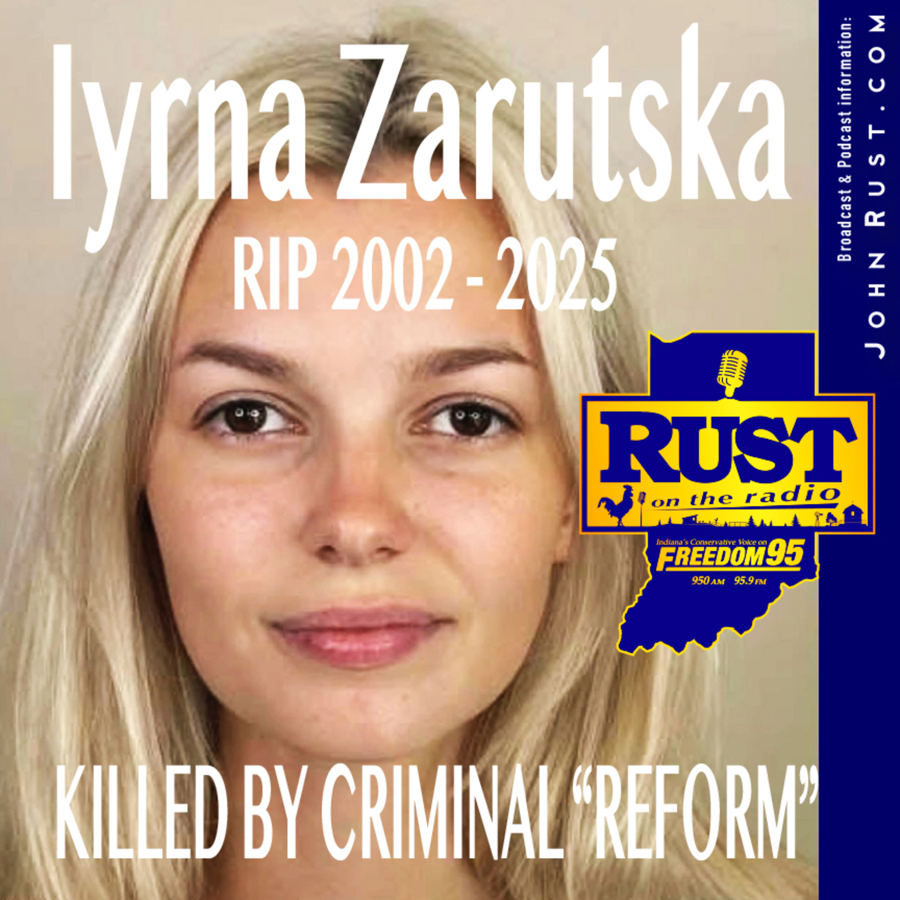 Iyrna Zarutska, KILLED by Criminal "Reform", an in-depth interview with Ken W. Good. episode artwork