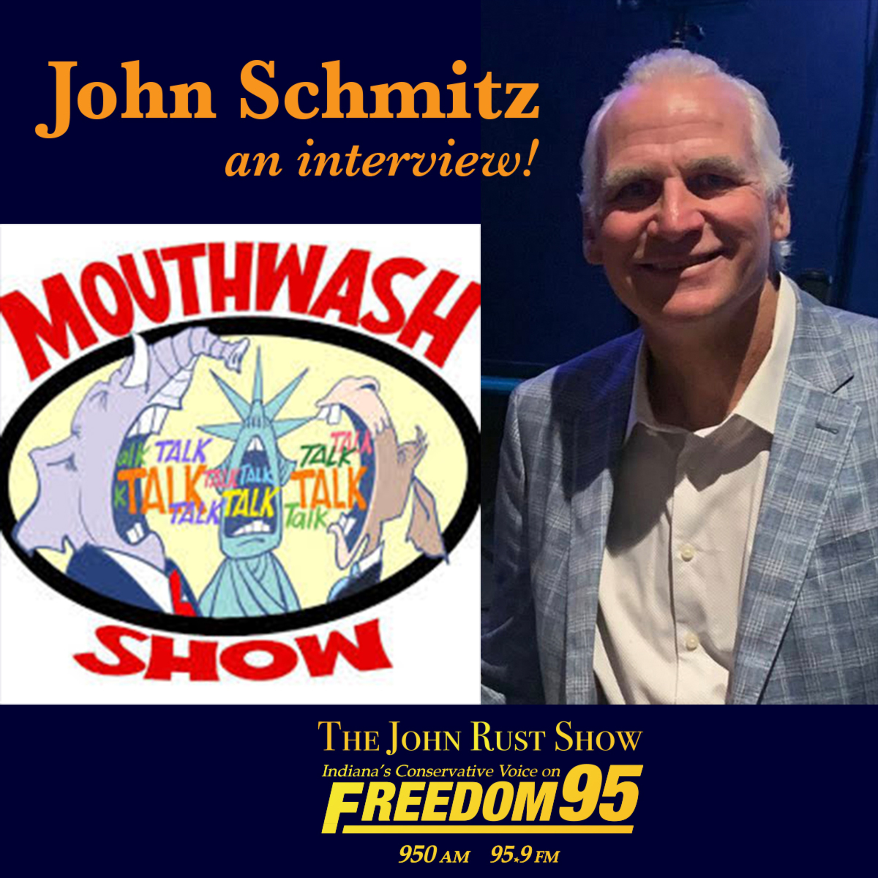 John P. Schmitz... an incredible interview! We roast the Indiana Establishment in both parties, fighting for true conservatism! episode artwork