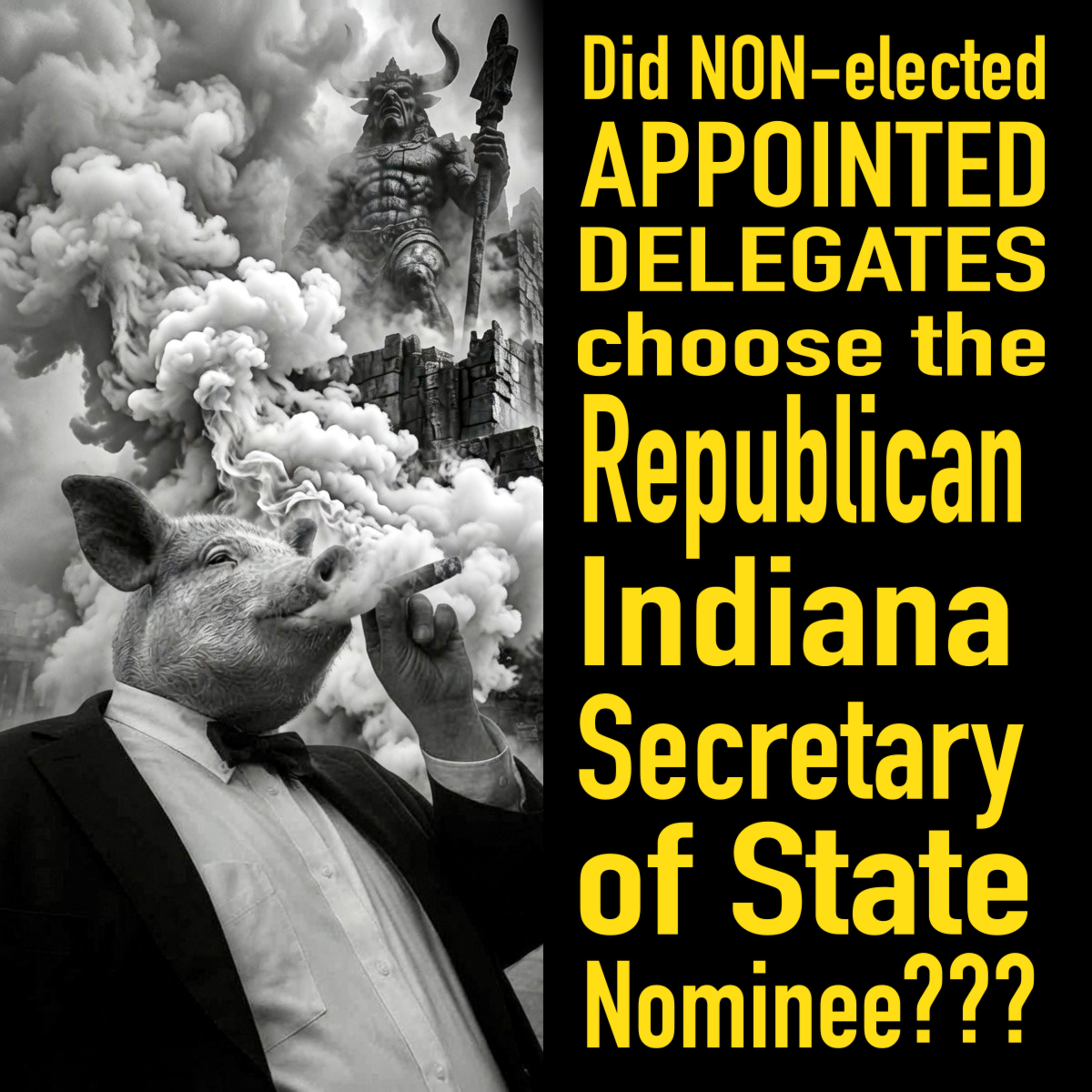 Indiana GOP 2026 State Convention Recap - Was the nomination stolen by non-elected "appointed" delegates? episode artwork