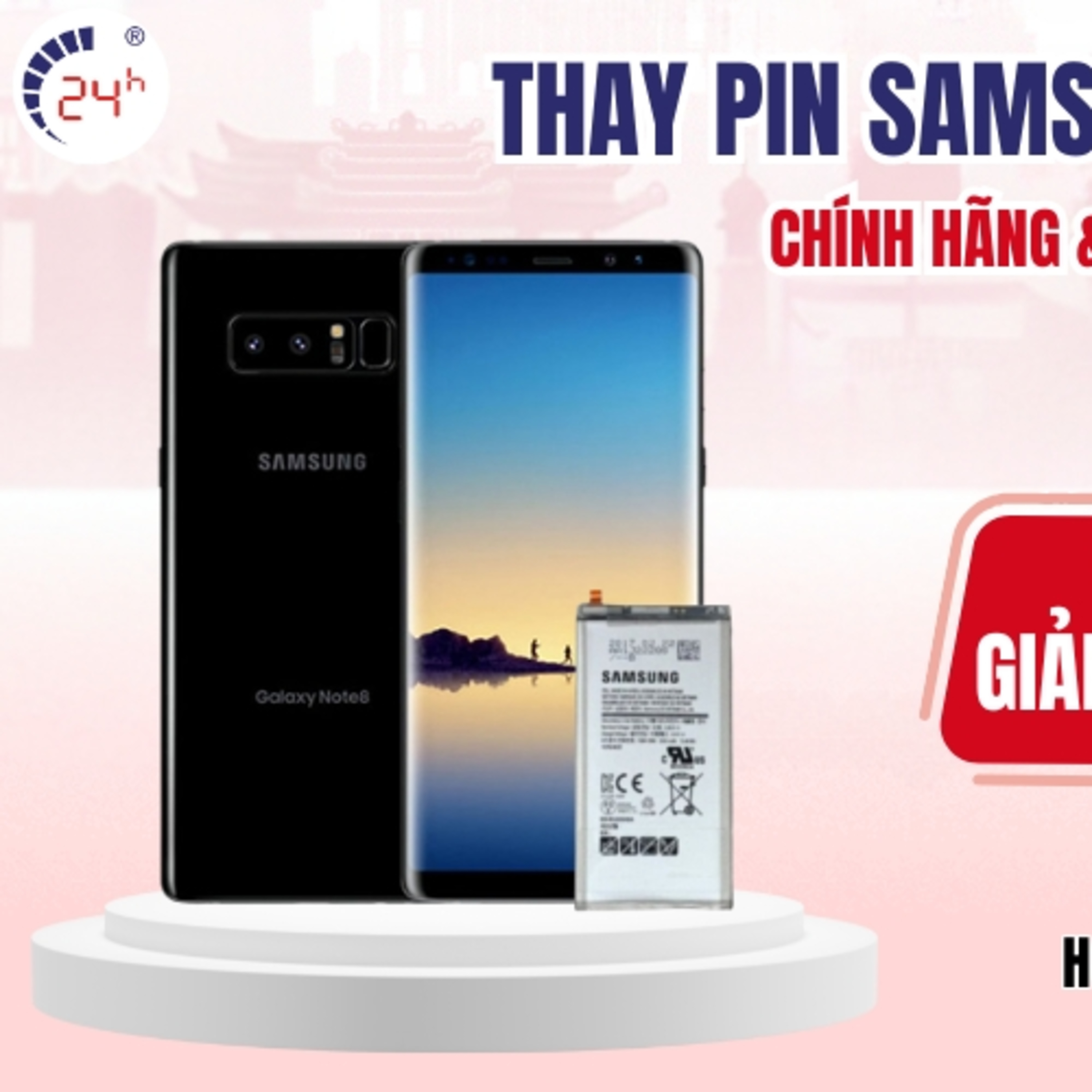 Gia thay pin dien thoai Samsung tai TPHCM
