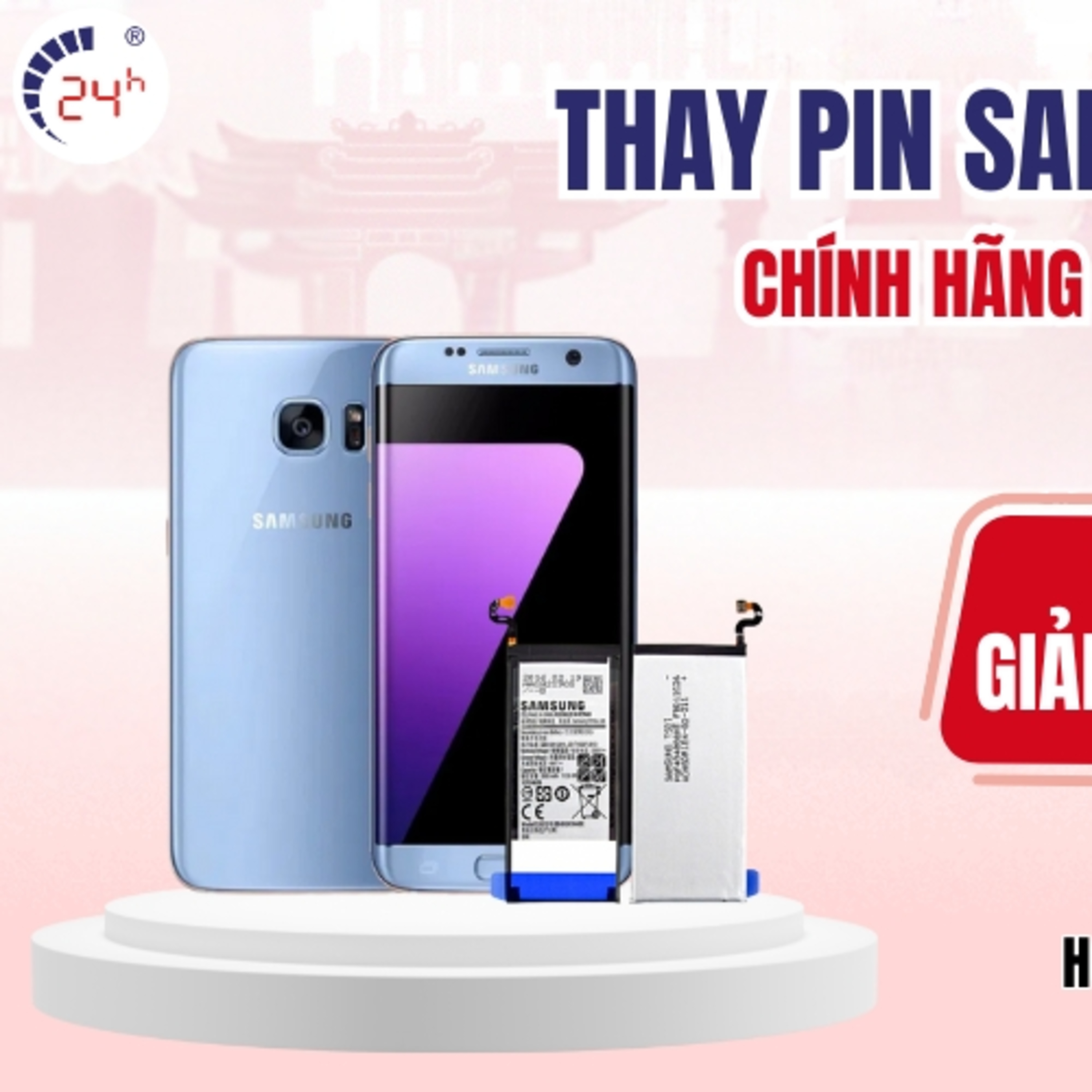Gia thay pin dien thoai Samsung tai TPHCM