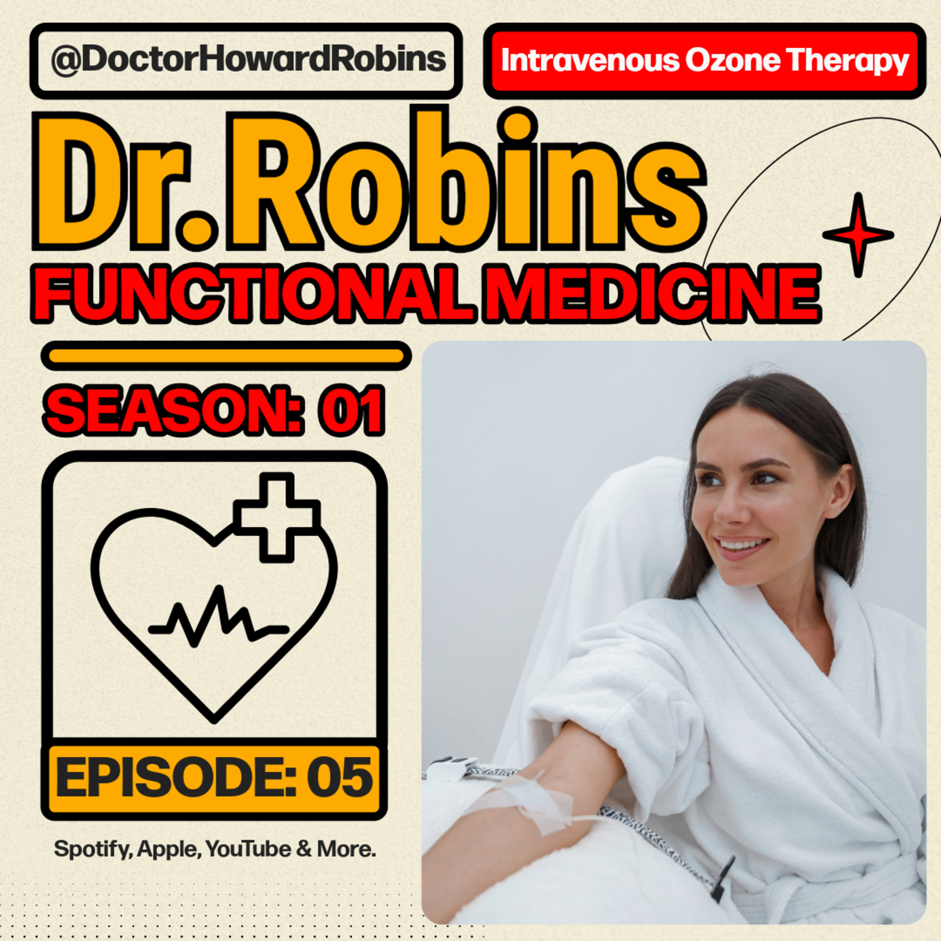 🌿 Intravenous Ozone Therapy: Everything You Need to Know (2025 Update) ✨ | Dr. Howard Robins episode artwork
