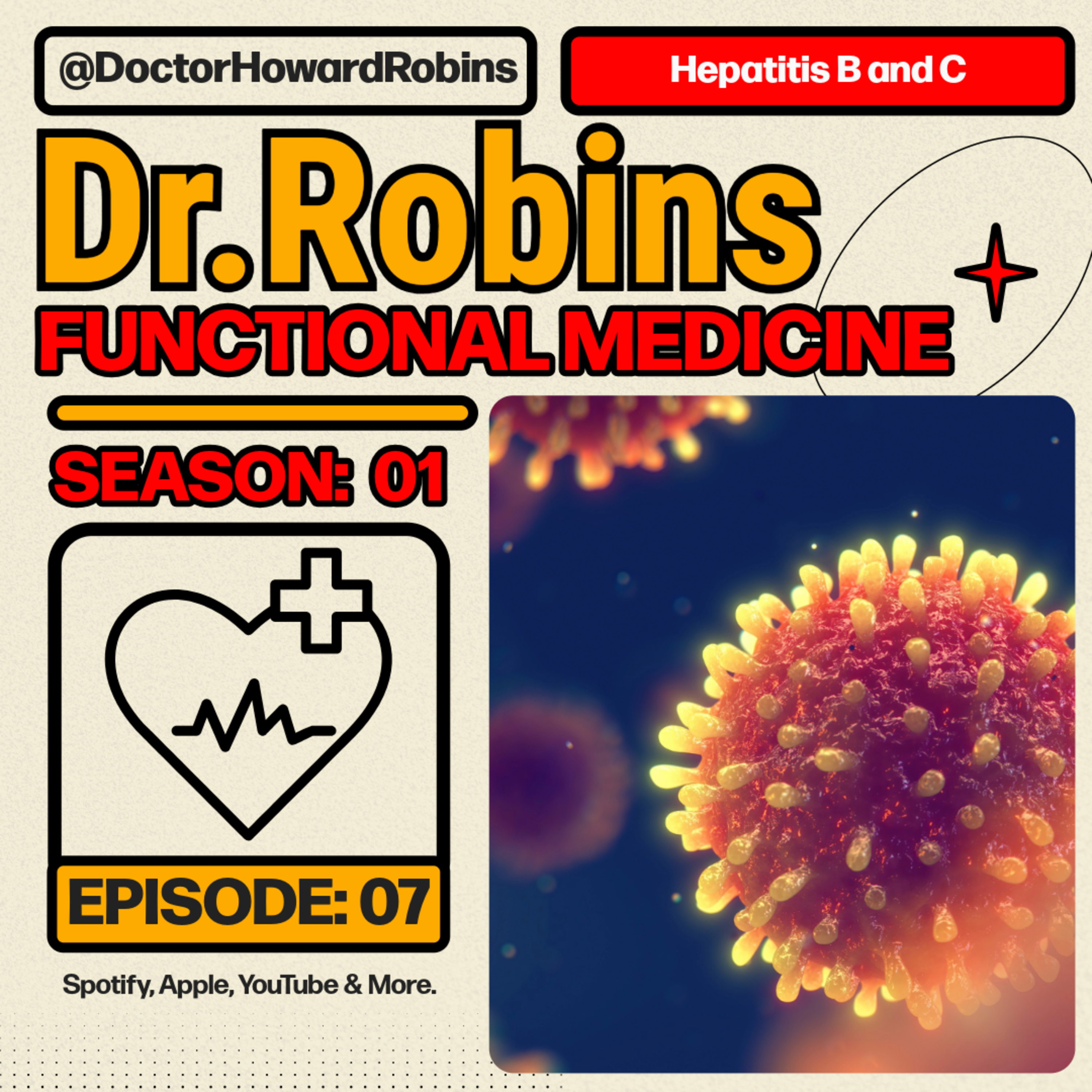 🩺 Healing Hepatitis B & C Naturally – Real Solutions That Work 🌿 | Dr. Howard Robins episode artwork