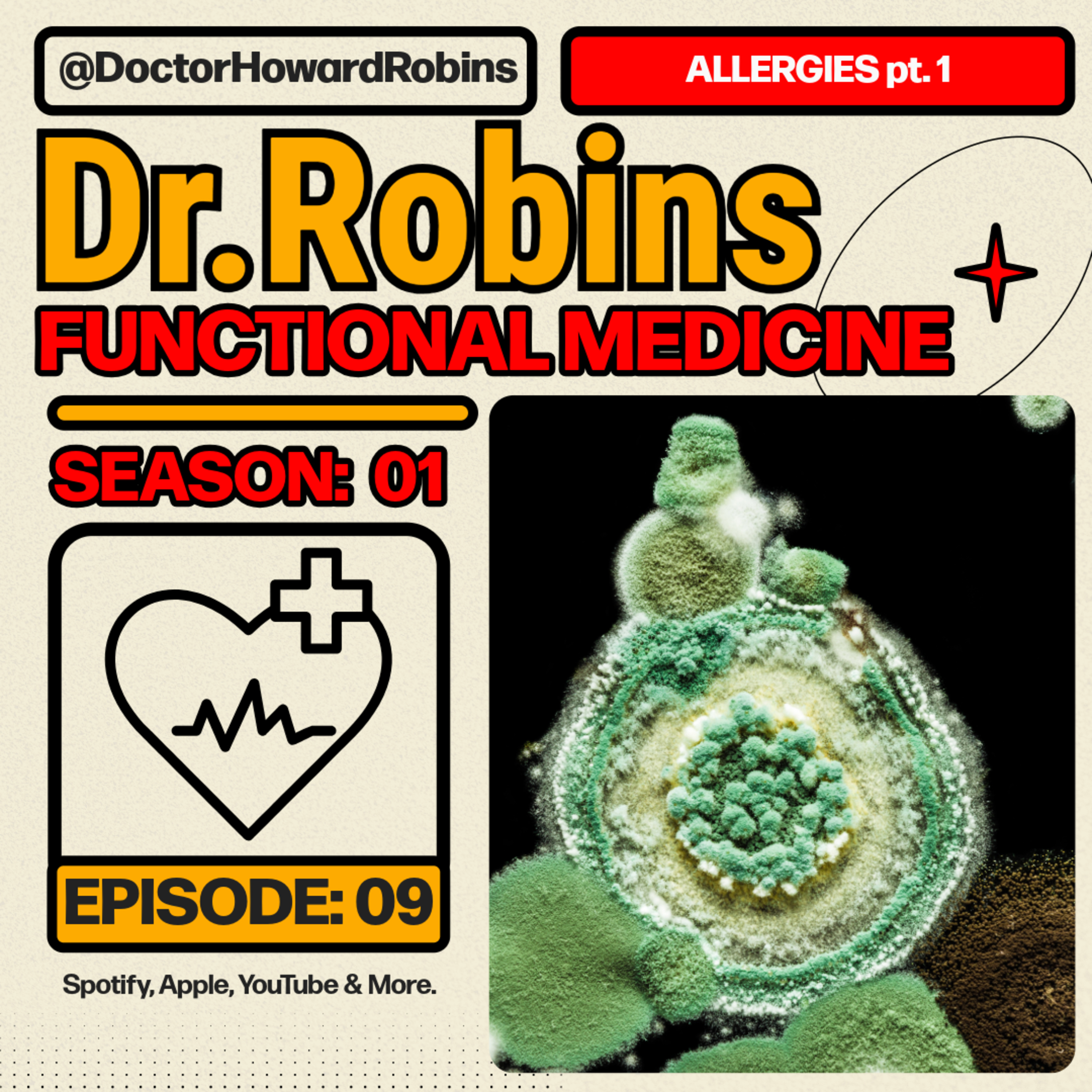 🤧 How to Overcome and Eliminate Allergies Naturally 🛡️ Pt.1 | Dr. Howard Robins episode artwork