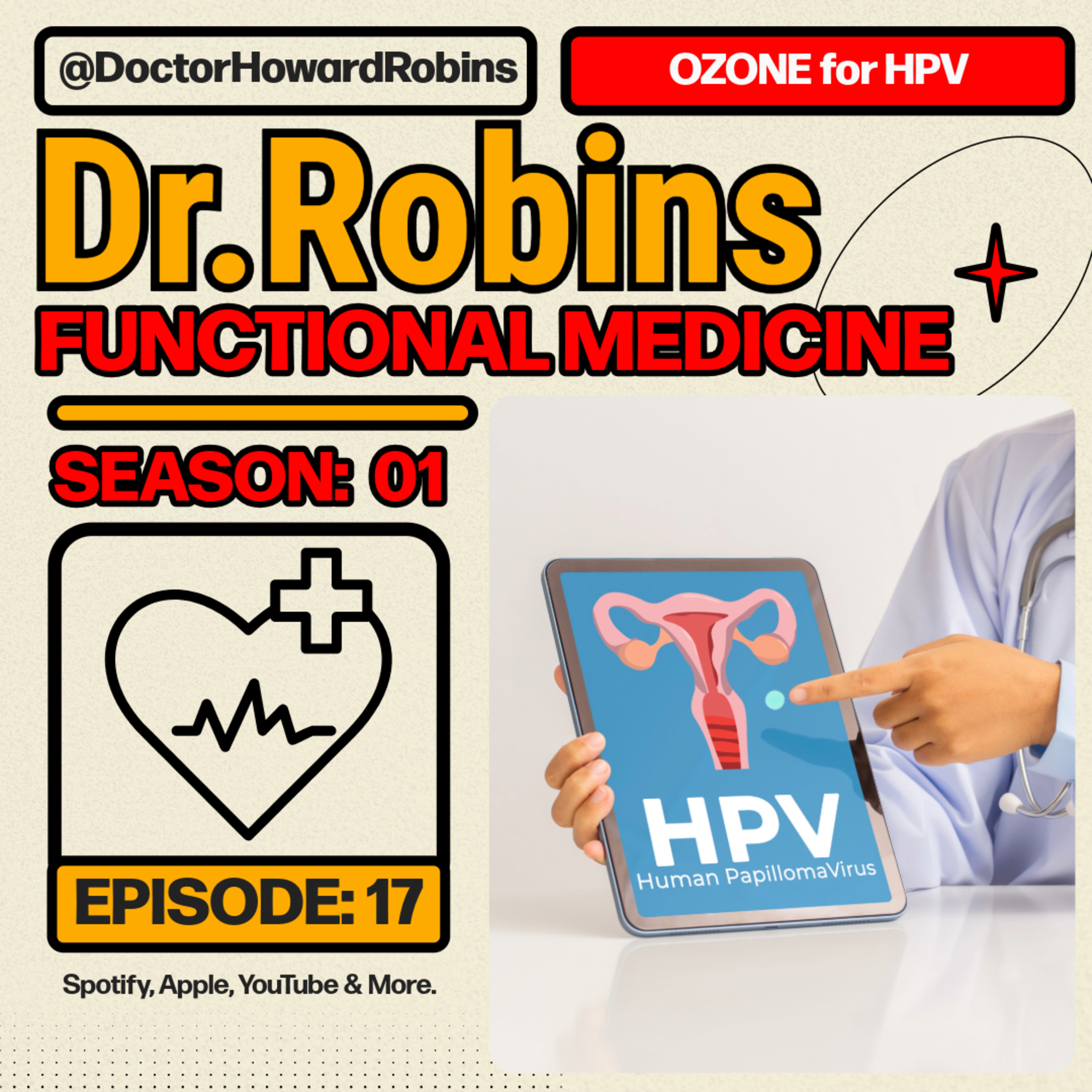 🌿 HPV (Human Papilloma Virus): Real Solutions & Healing | Functional Medicine with Dr. Howard Robins episode artwork