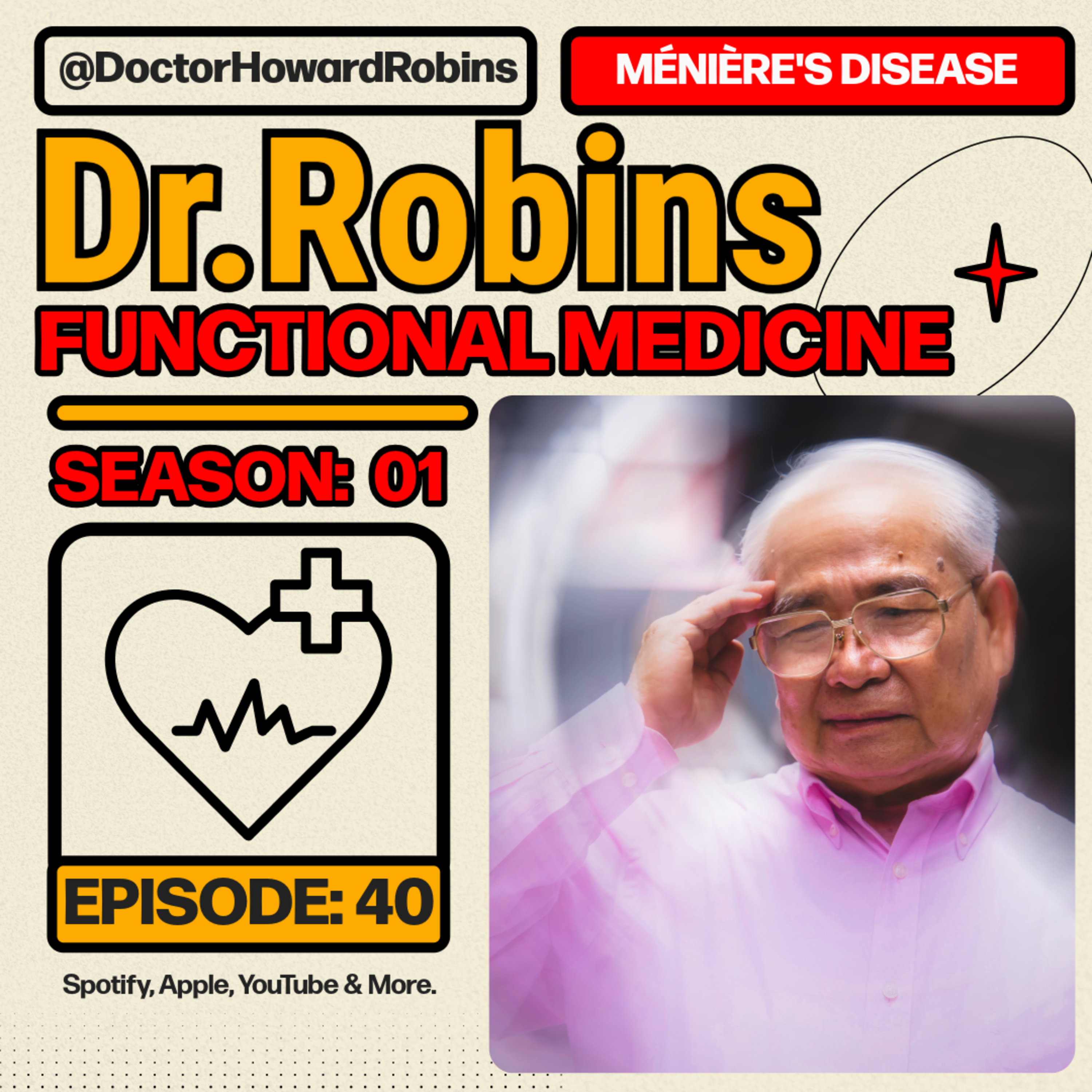  🎧 How to Treat Meniere’s Disease Naturally | Functional Medicine with Dr. Howard Robins episode artwork