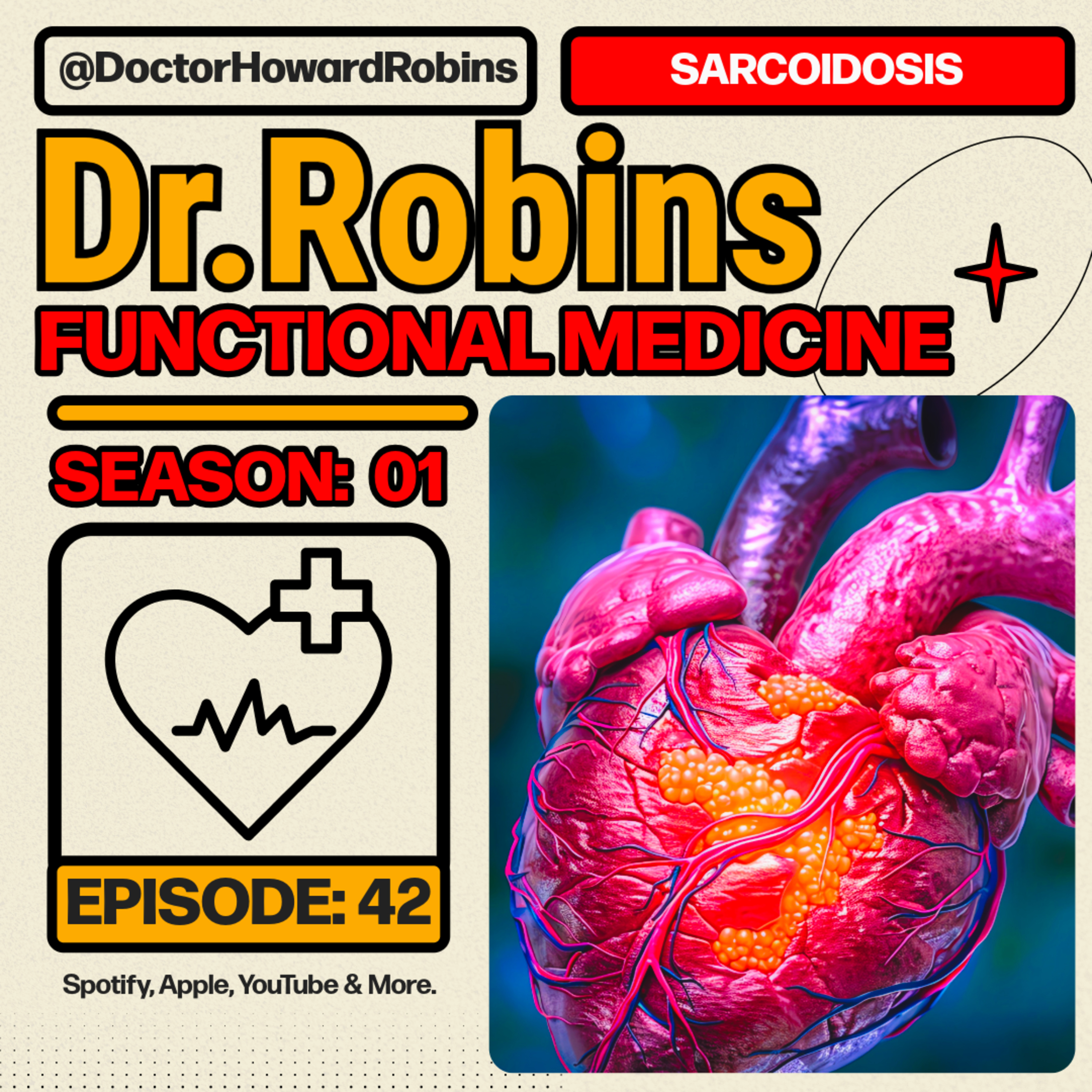 🌿 Sarcoidosis: How to Eliminate It Naturally | Functional Medicine with Dr. Howard Robins episode artwork